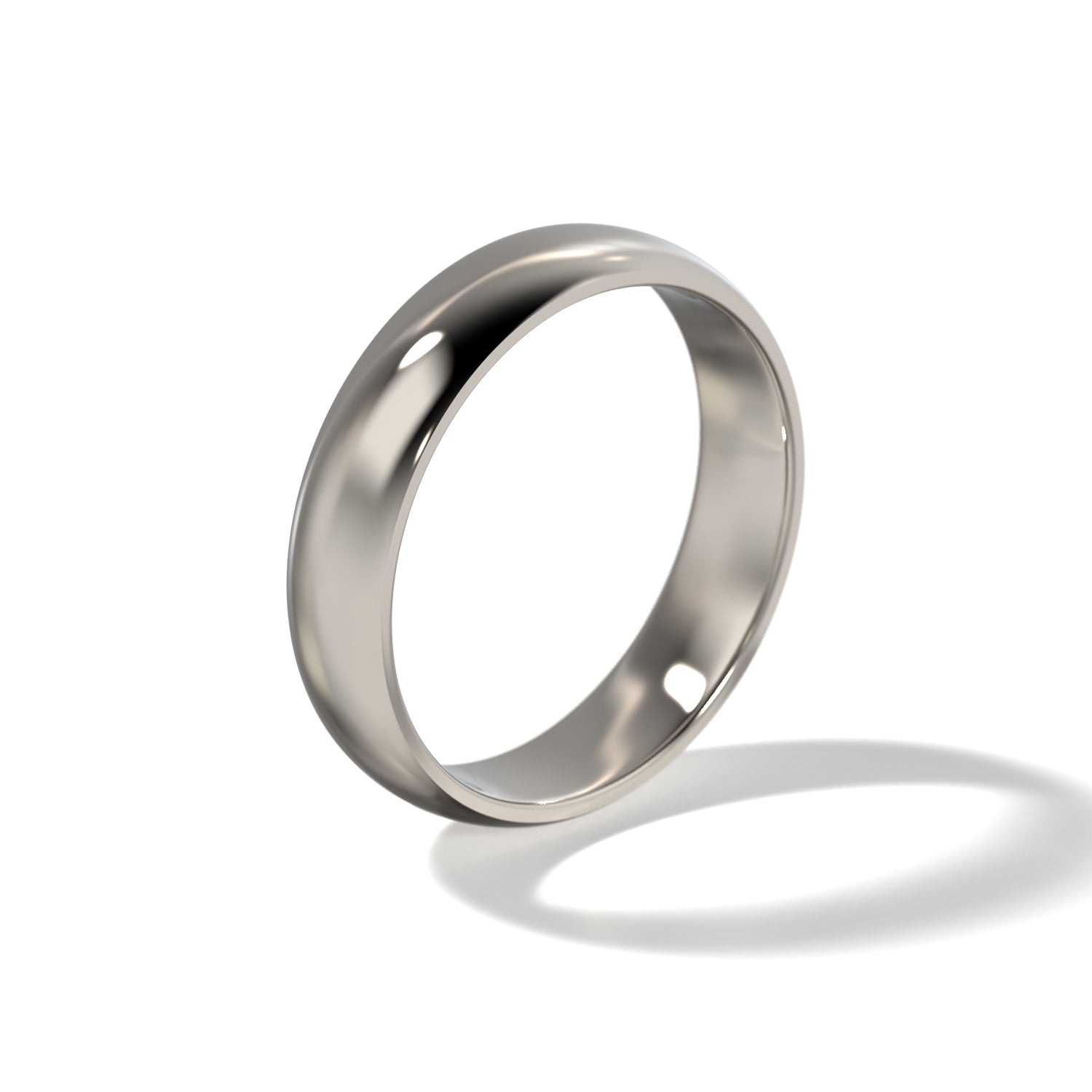 HIS CLASSIC WEDDING BAND - 5MM