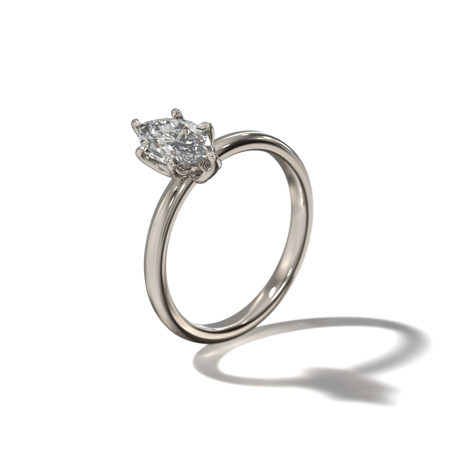 MARQUISE TULIP SOLITAIRE