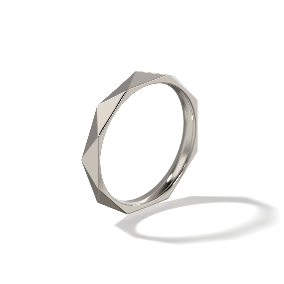 HER SCULPTED WEDDING BAND