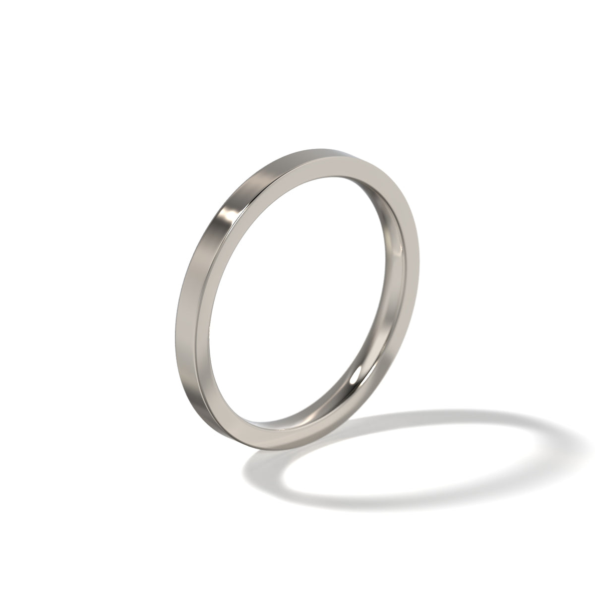 HER CONTEMPORARY WEDDING BAND - 2MM