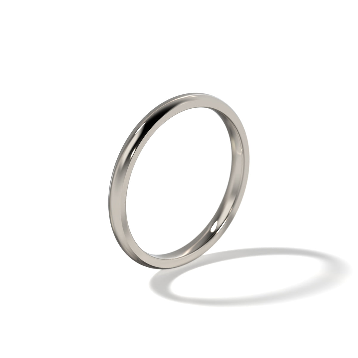 HER SIGNATURE WEDDING BAND - 2MM
