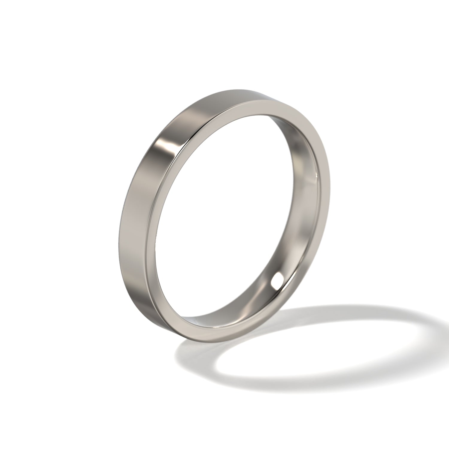 HIS CONTEMPORARY WEDDING BAND - 3.5MM