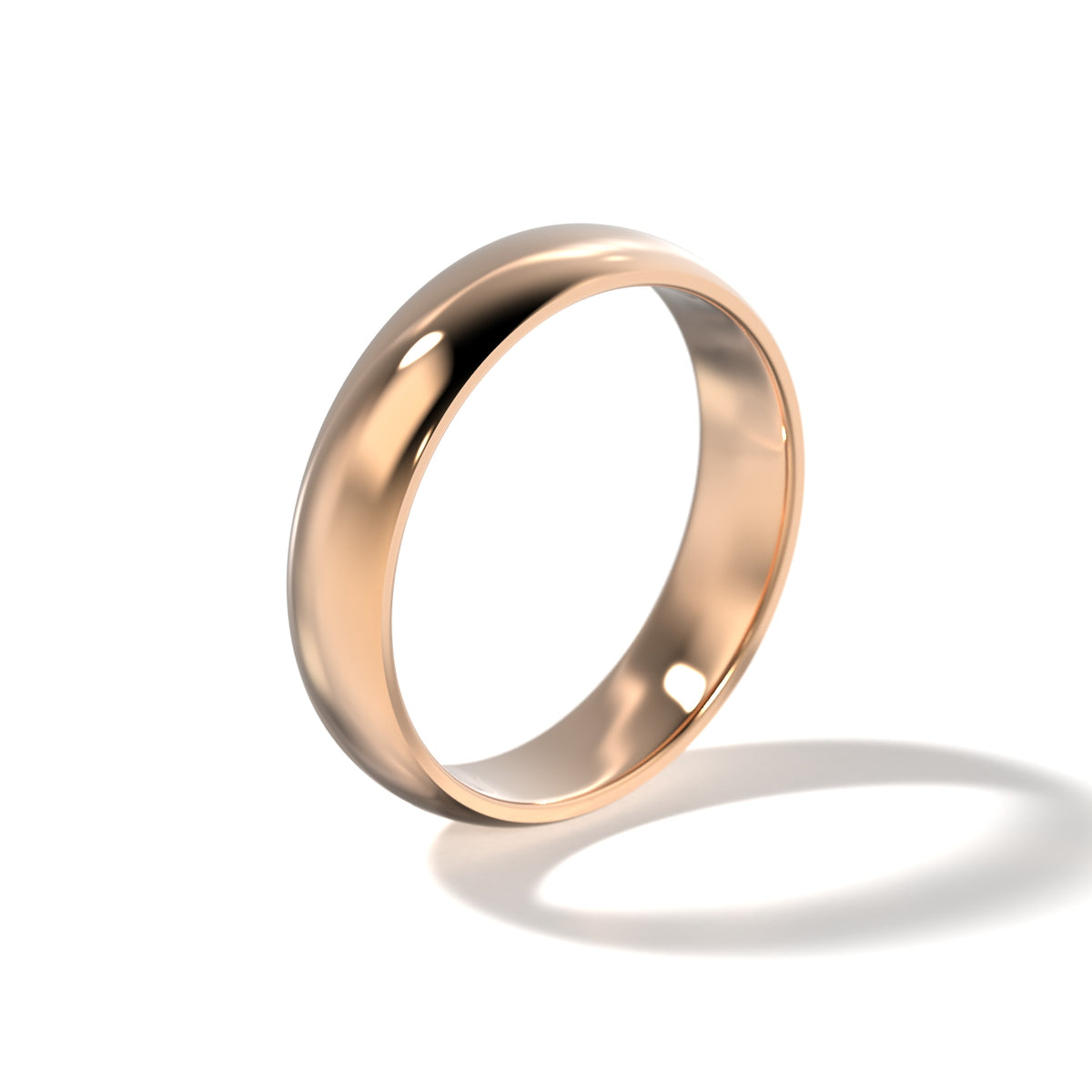 HIS CLASSIC WEDDING BAND - 5MM