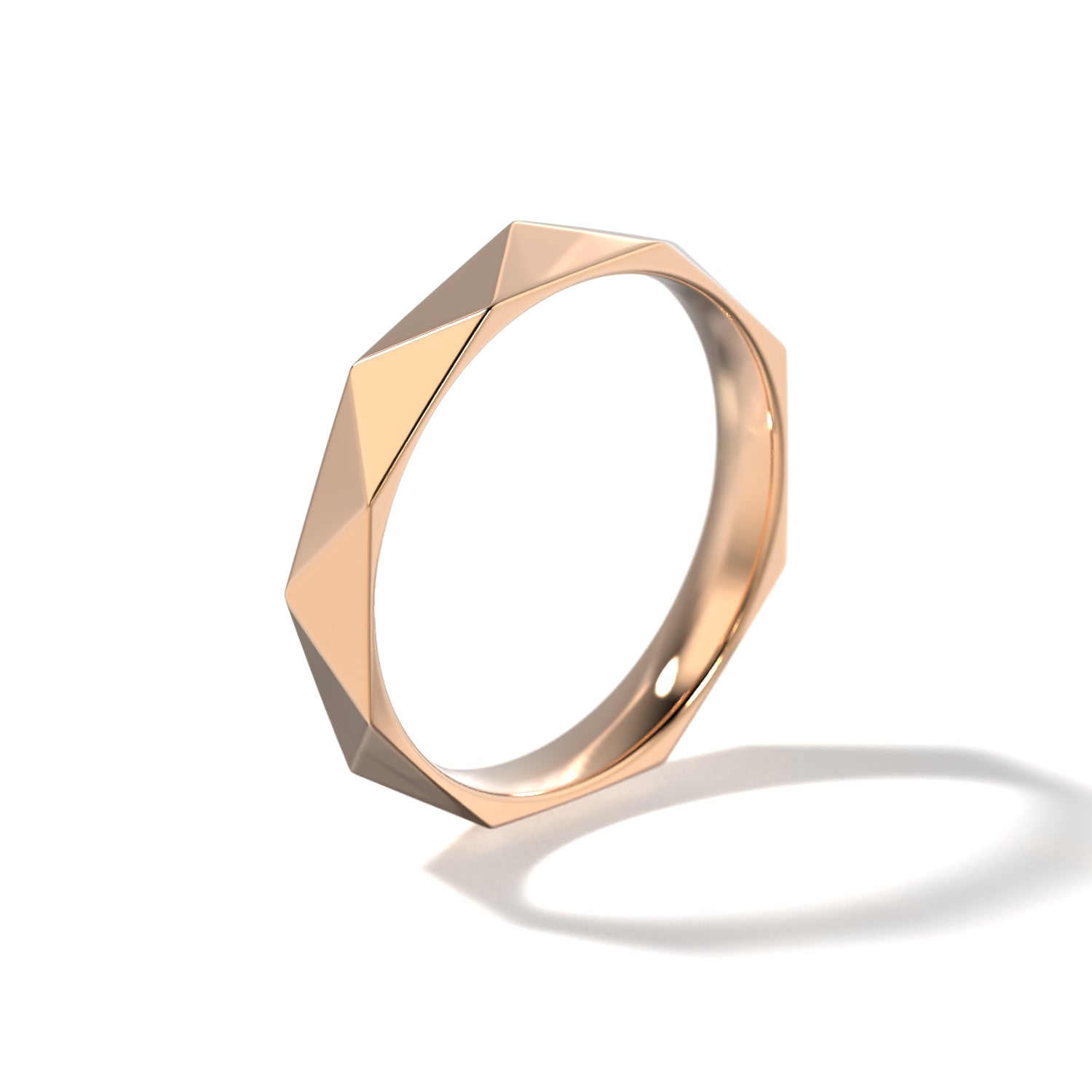 HIS SCULPTED WEDDING BAND