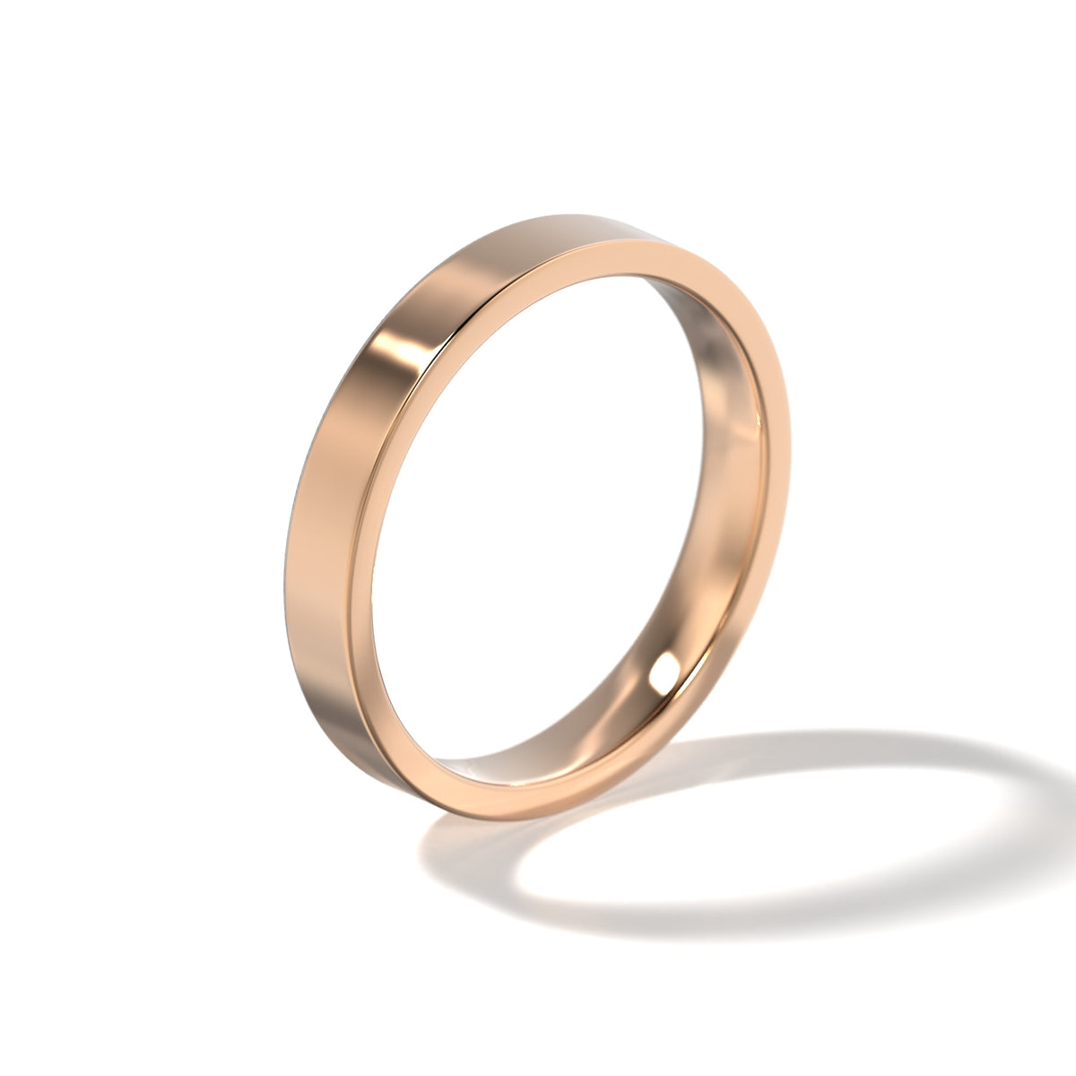HIS CONTEMPORARY WEDDING BAND - 3.5MM