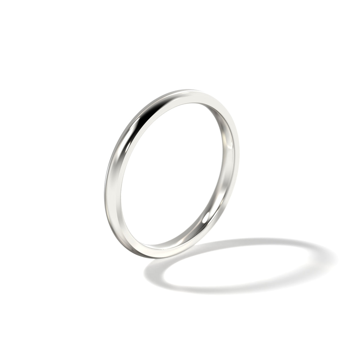 HER SIGNATURE WEDDING BAND - 2MM