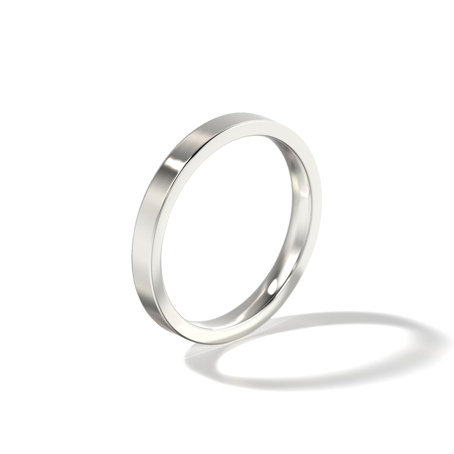 HER CONTEMPORARY WEDDING BAND - 2.5MM