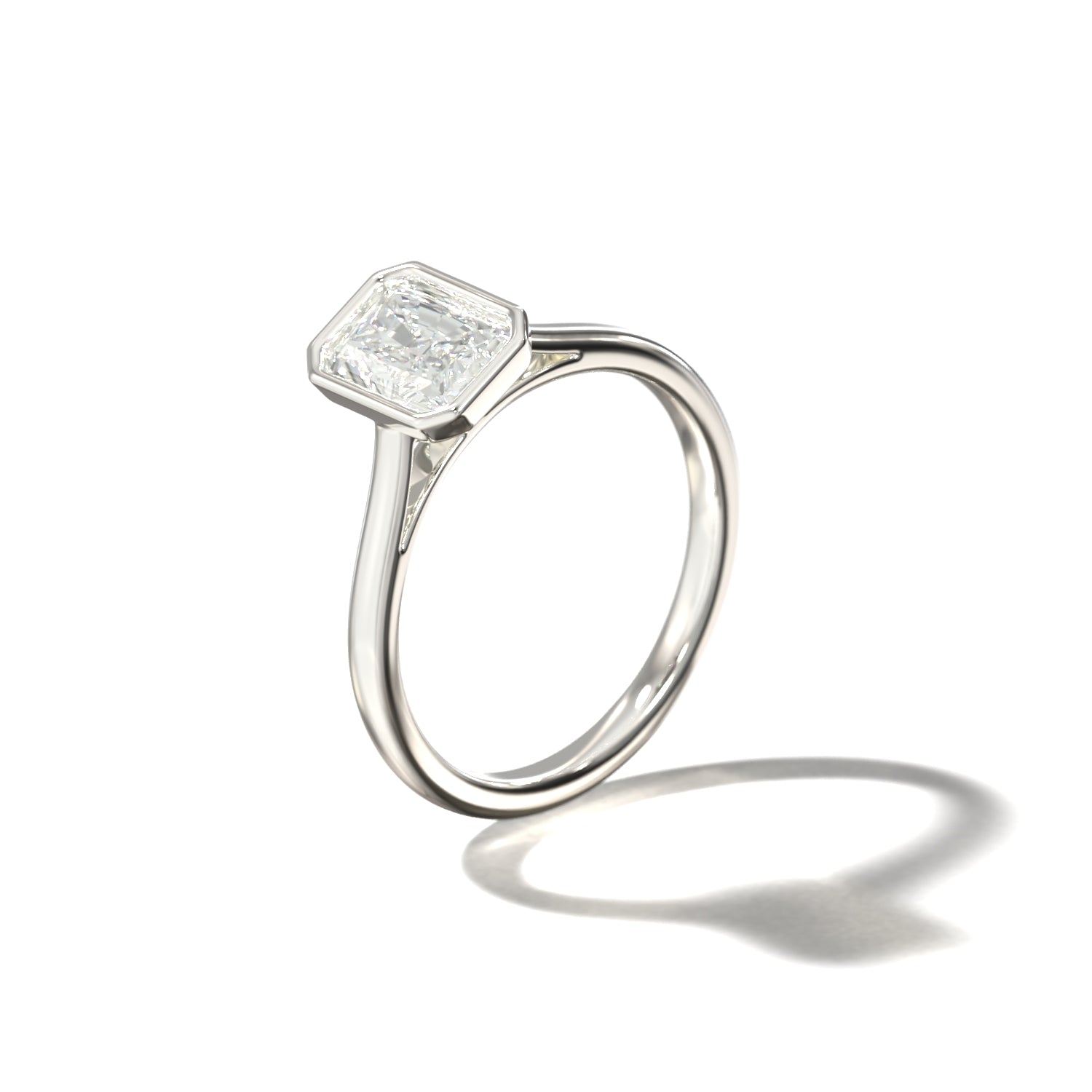 RADIANT BEZEL SOLITAIRE