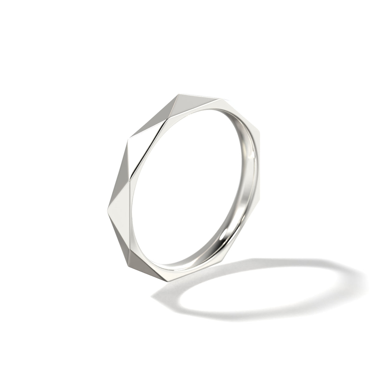 HER SCULPTED WEDDING BAND