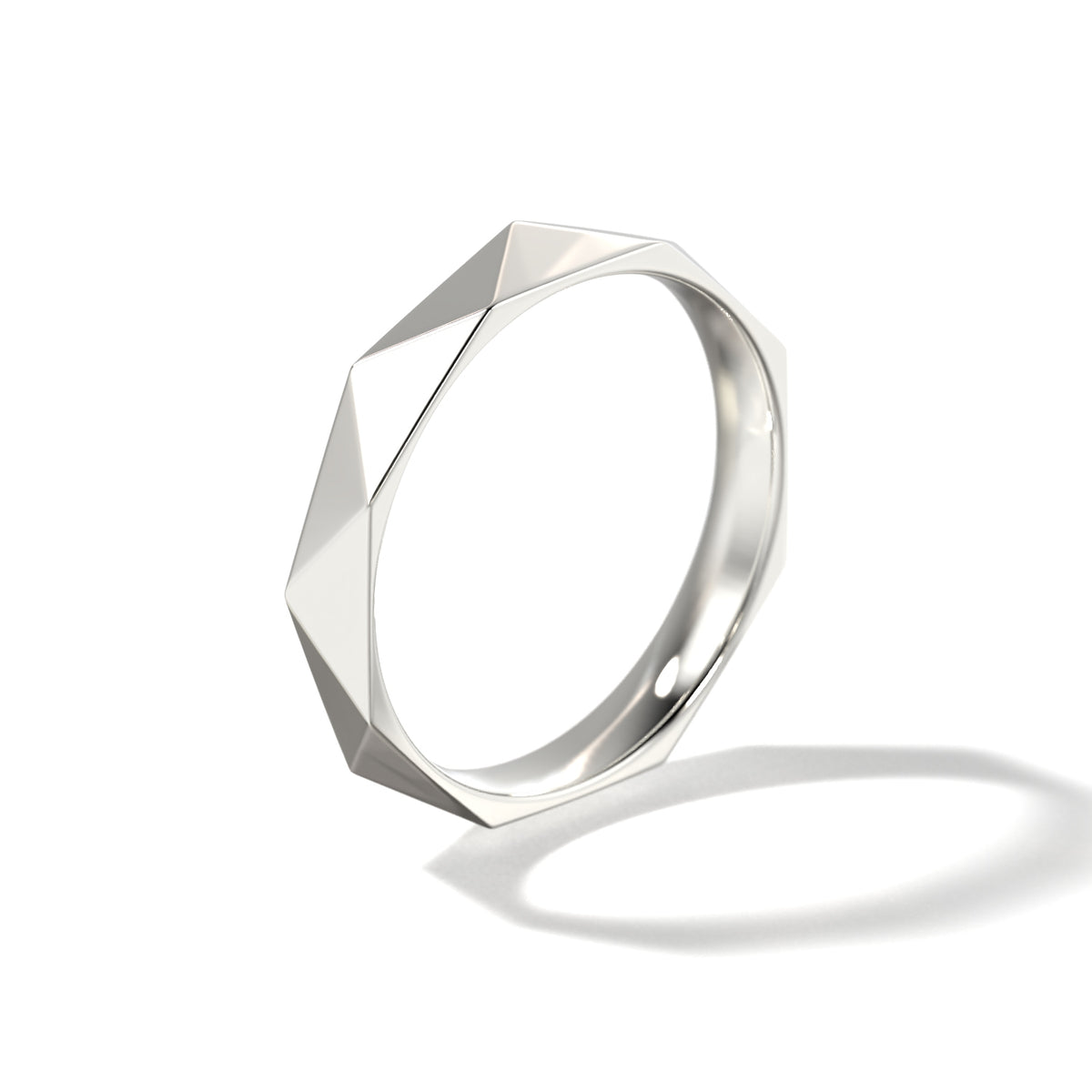 HIS SCULPTED WEDDING BAND
