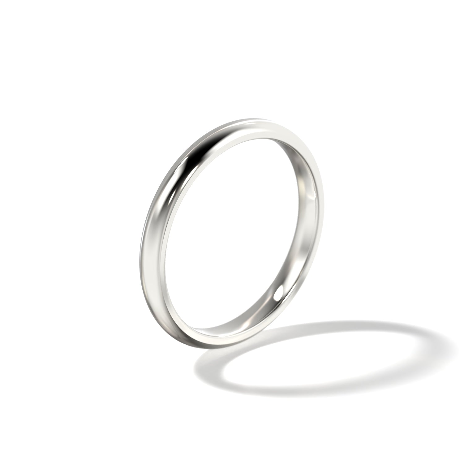 HER CLASSIC WEDDING BAND - 2.5MM