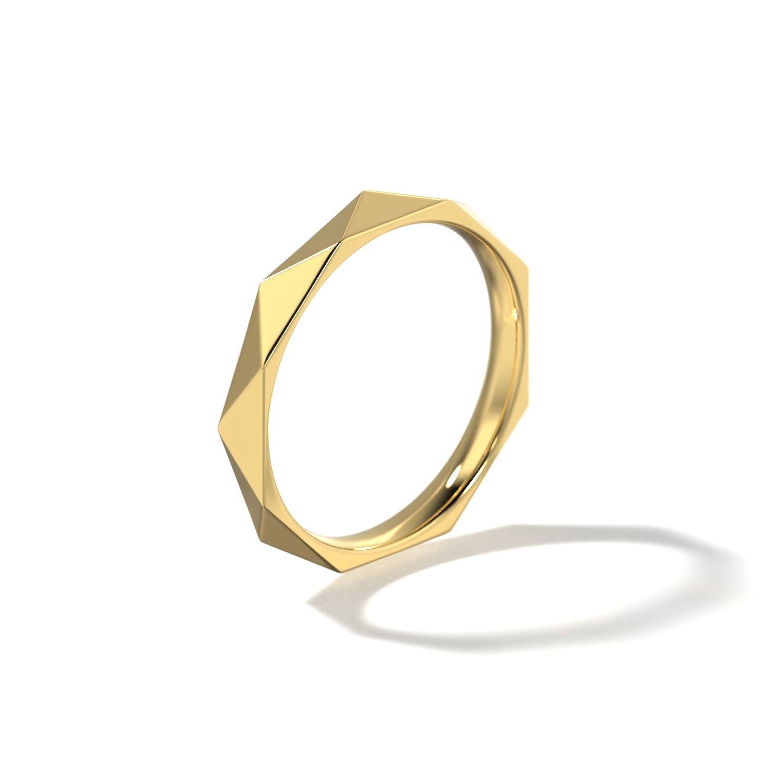 HER SCULPTED WEDDING BAND