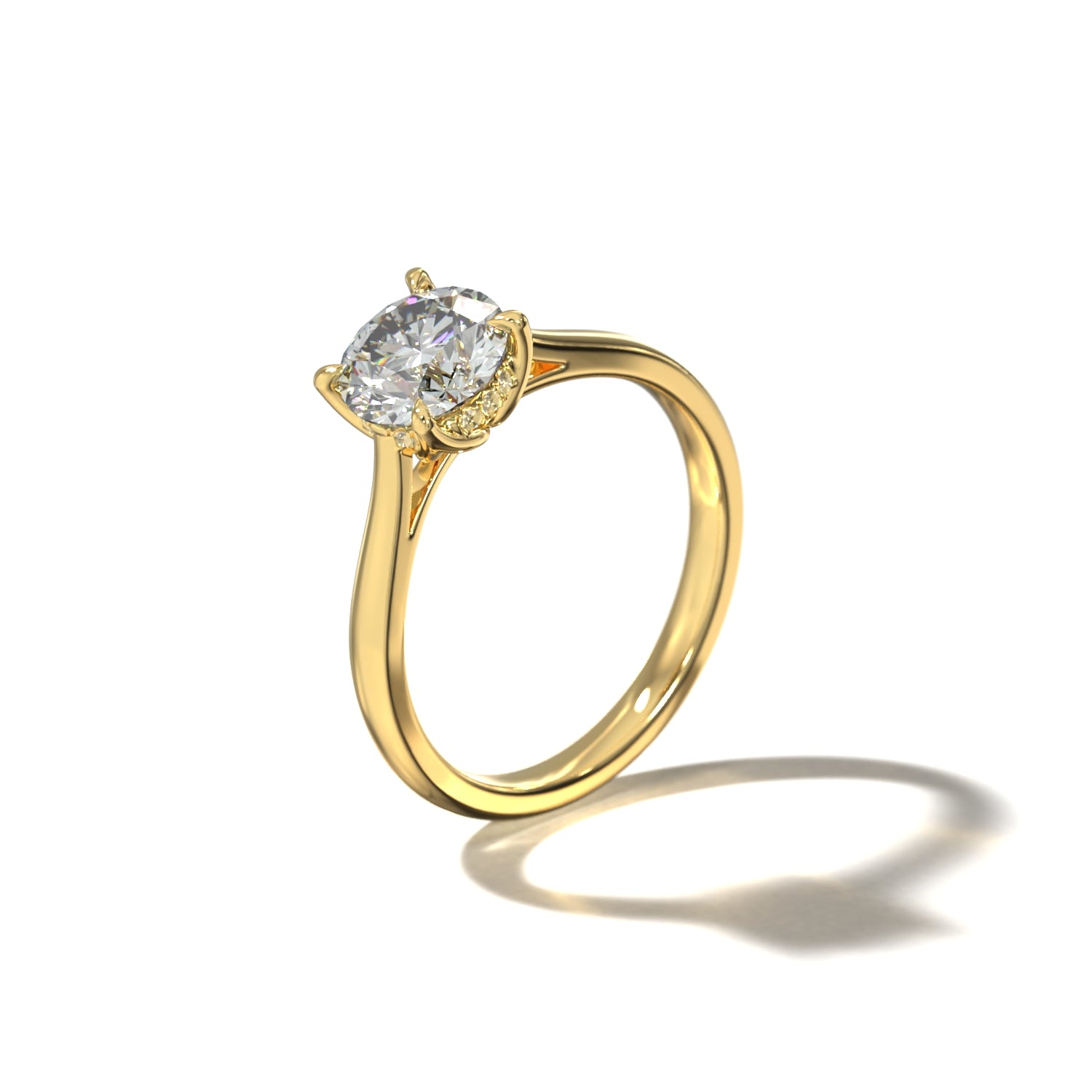 ROUND TULIP CATHEDRAL HIDDEN HALO