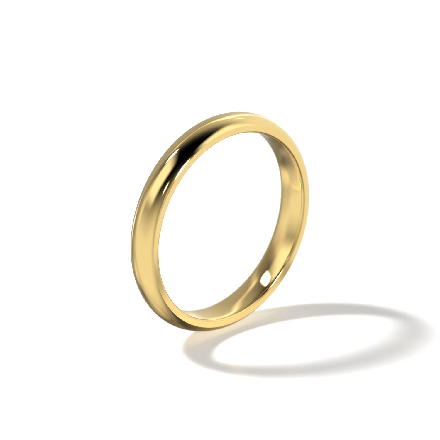 HER CLASSIC WEDDING BAND - 3MM
