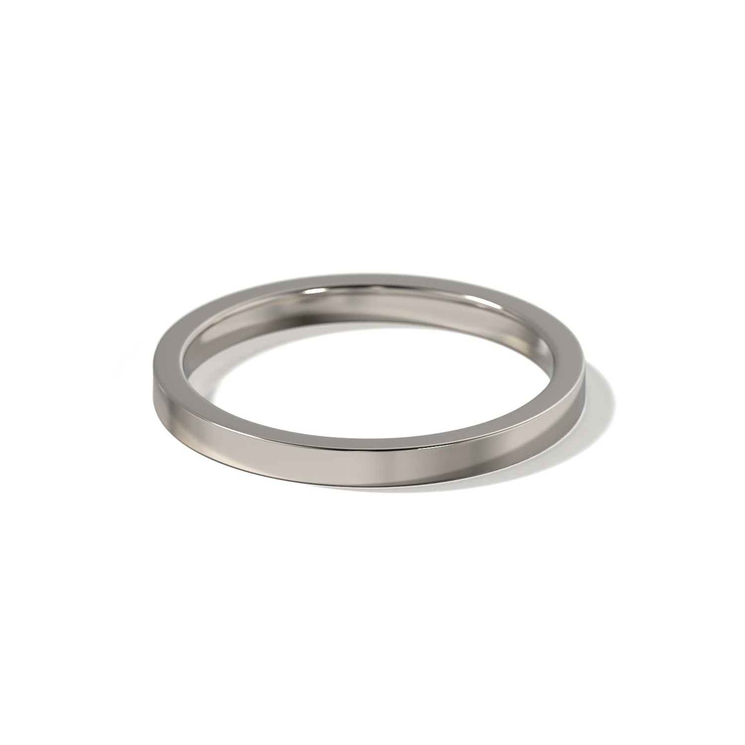 HER CONTEMPORARY WEDDING BAND - 2MM