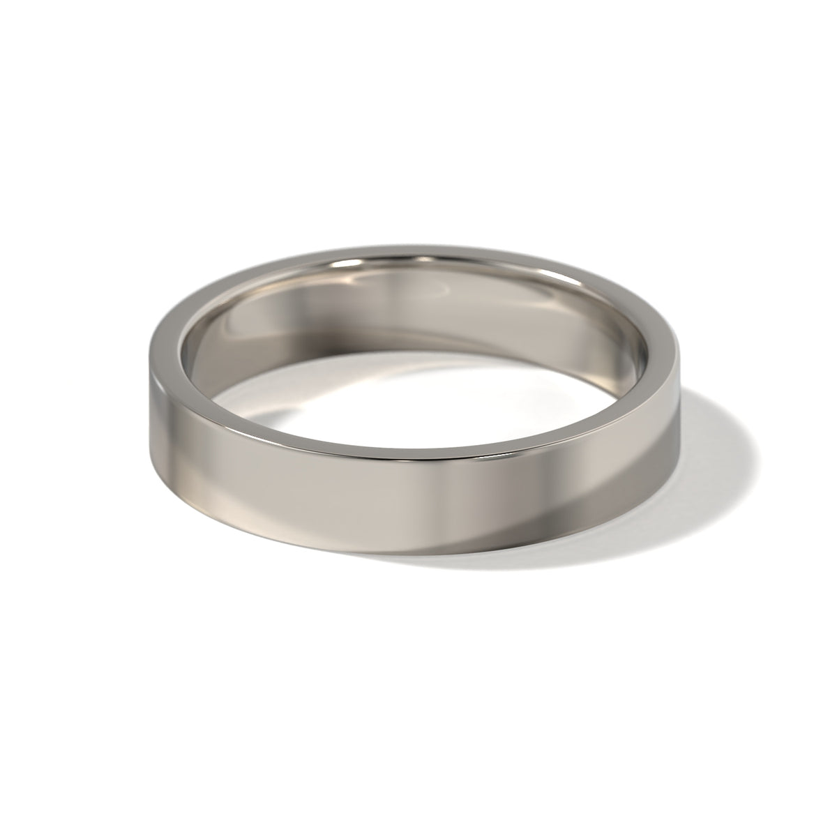 HIS CONTEMPORARY WEDDING BAND - 4.5MM