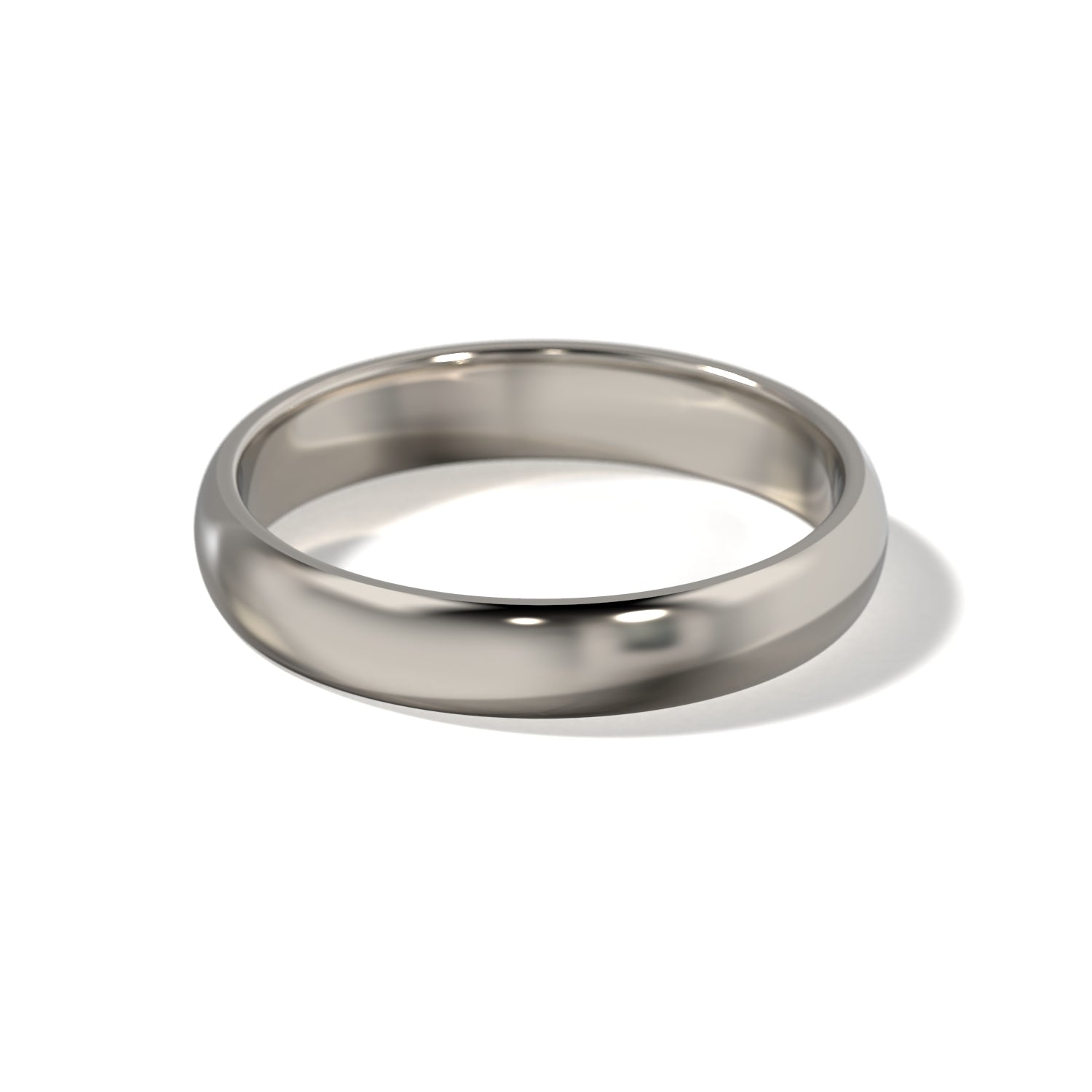 HIS CLASSIC WEDDING BAND - 4MM