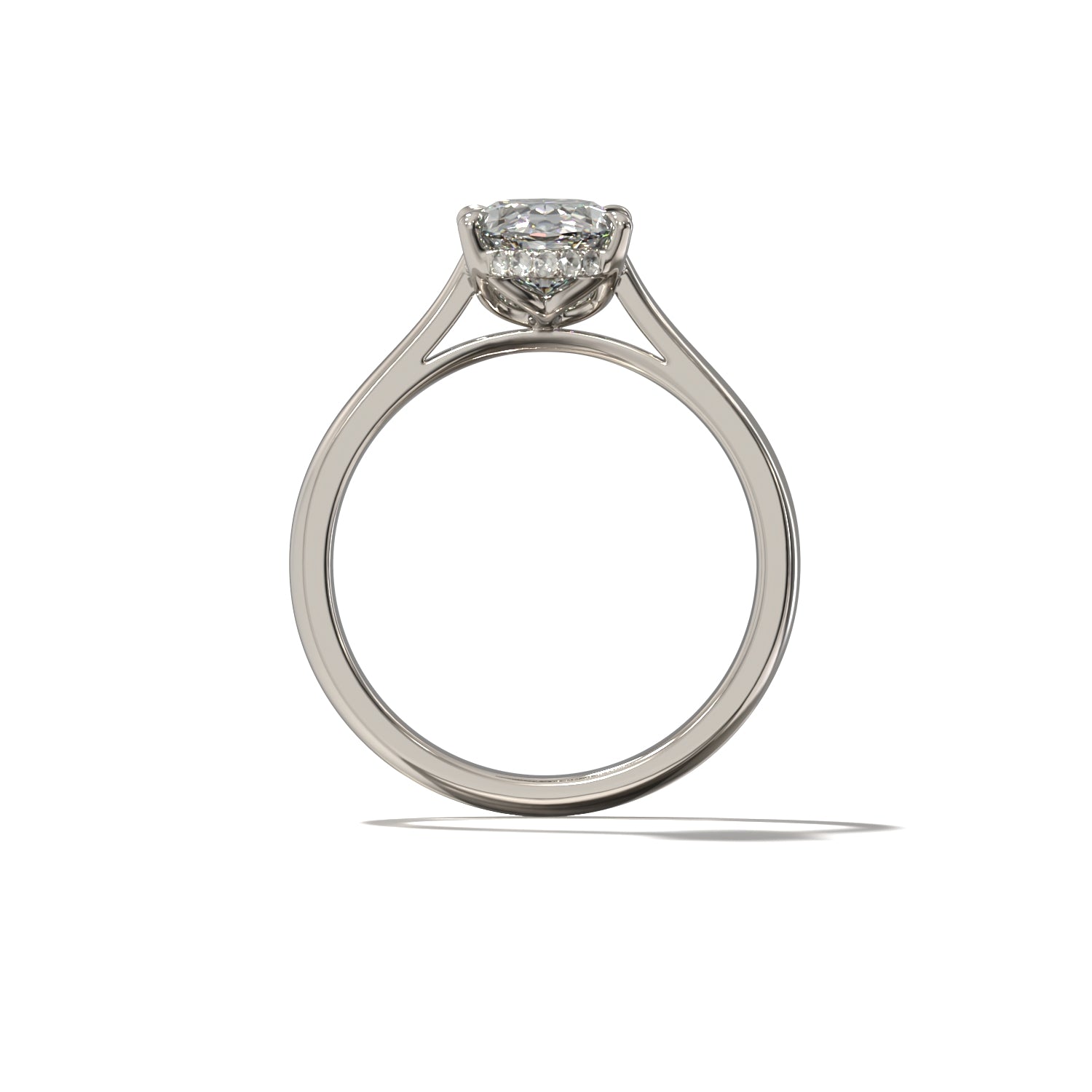 OVAL TULIP CATHEDRAL HIDDEN HALO