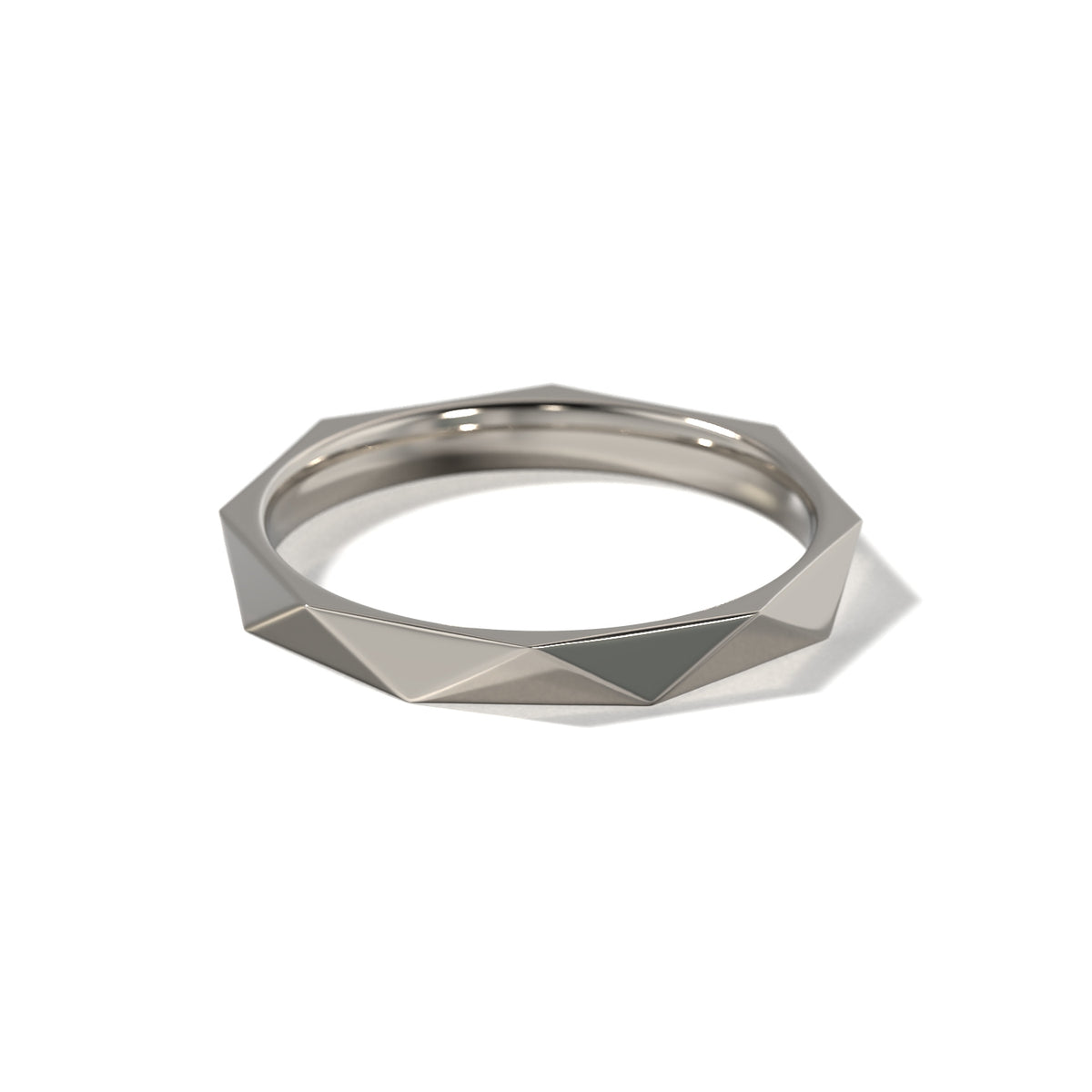 HER SCULPTED WEDDING BAND