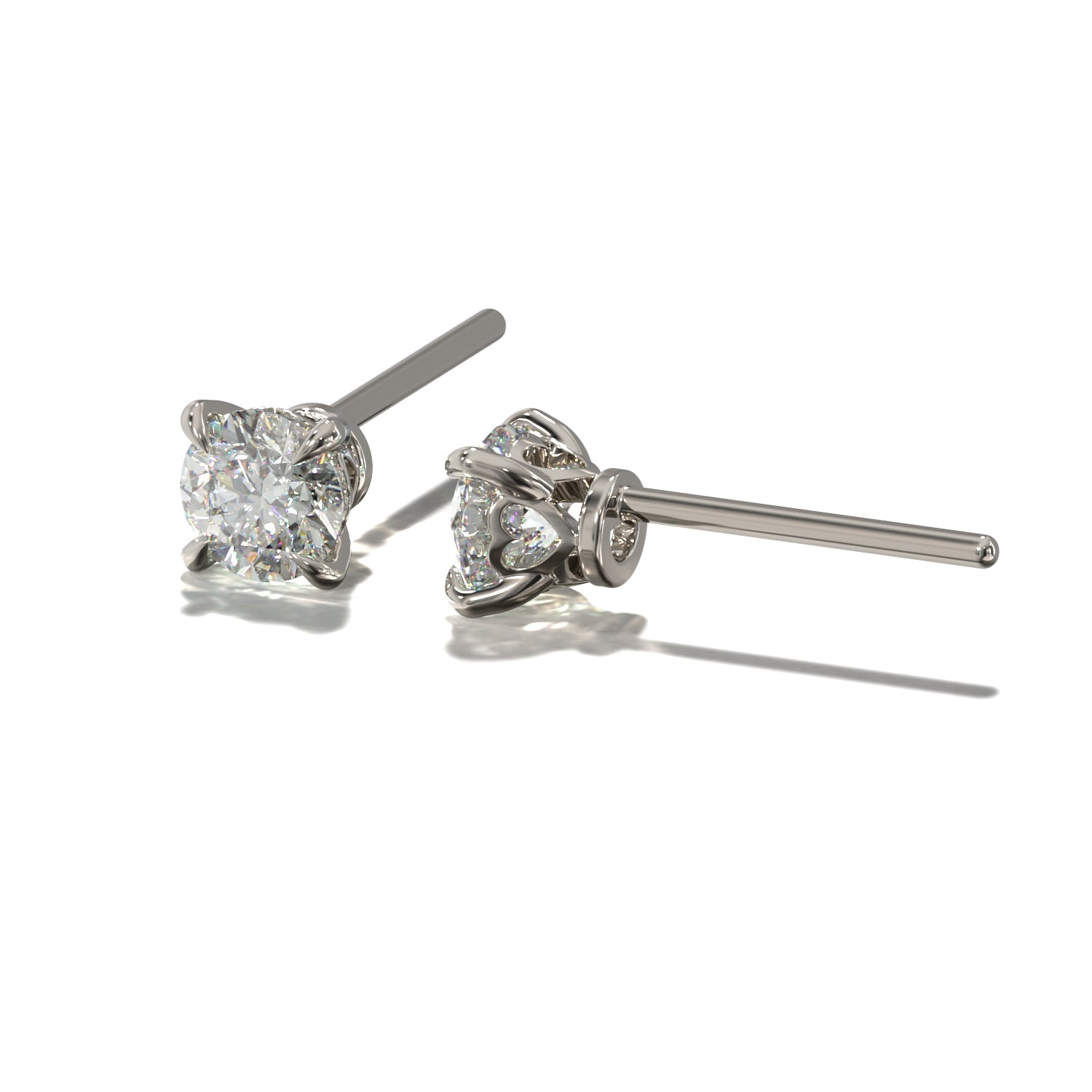 HEARTS BRILLIANT STUDS