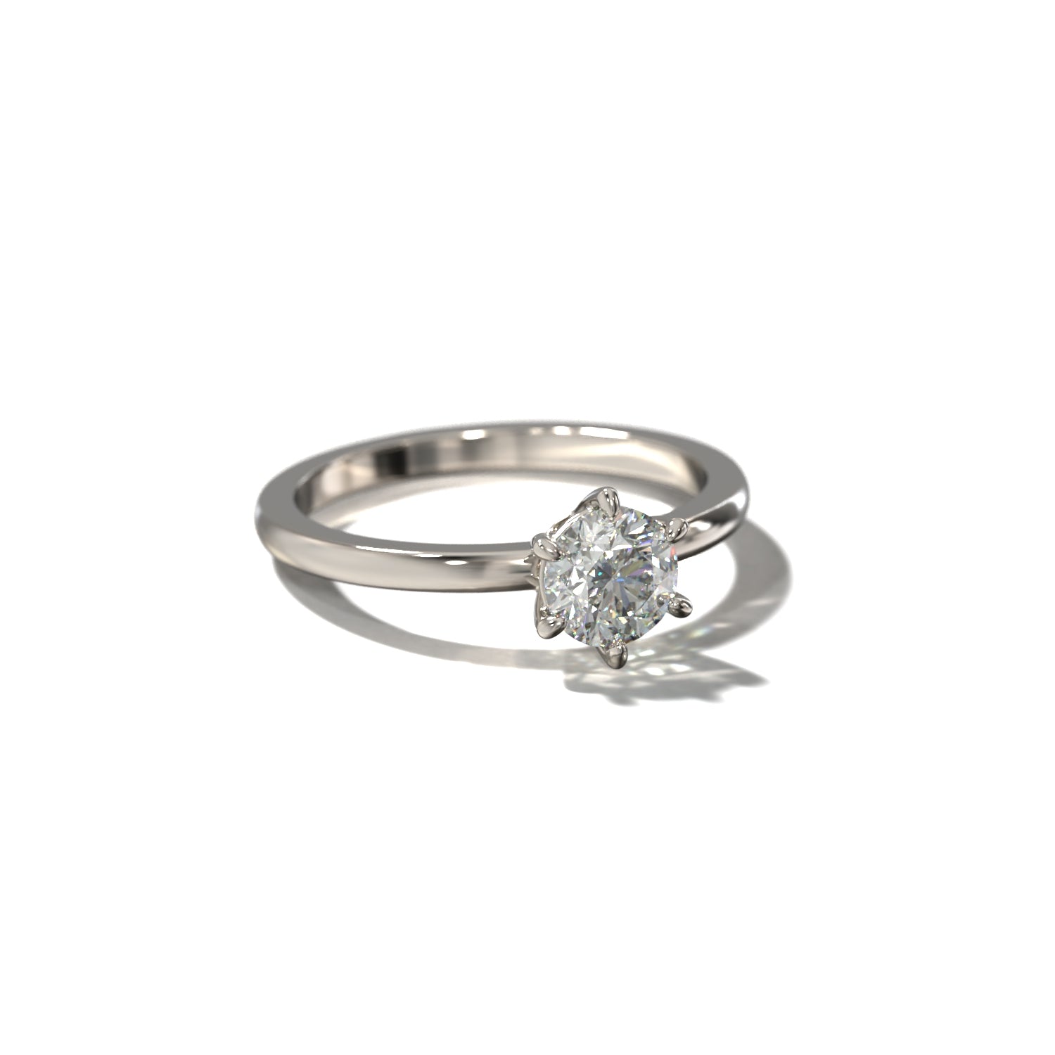 The Timeless Solitaire | Forlovelsesring med lab grown diamant | Skarv