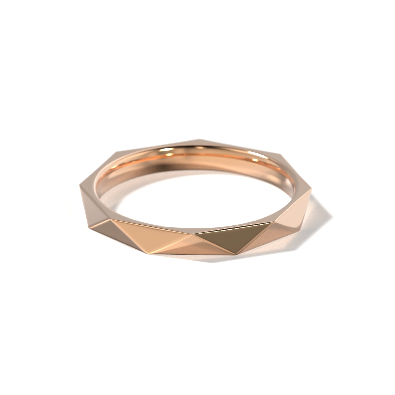 HER SCULPTED WEDDING BAND