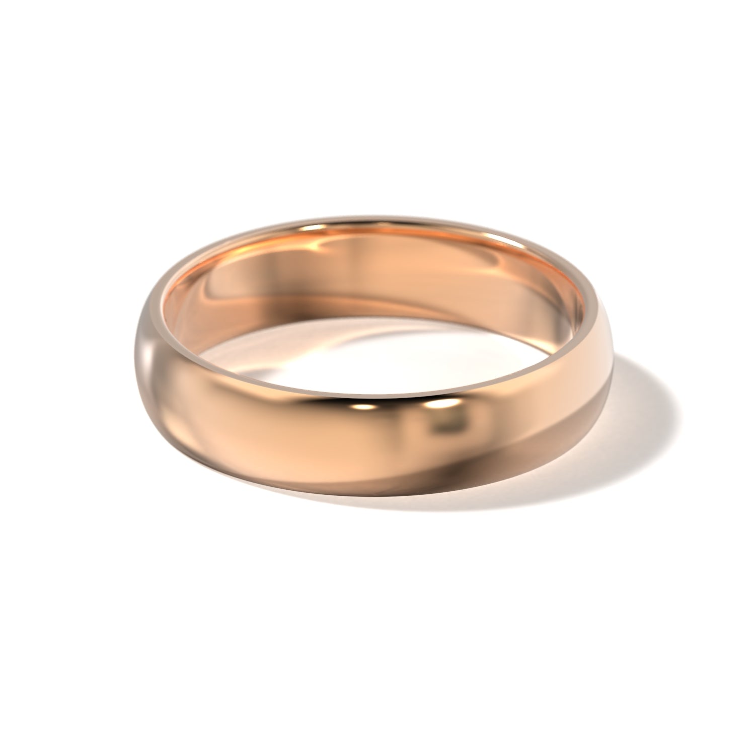 HIS CLASSIC WEDDING BAND - 5MM