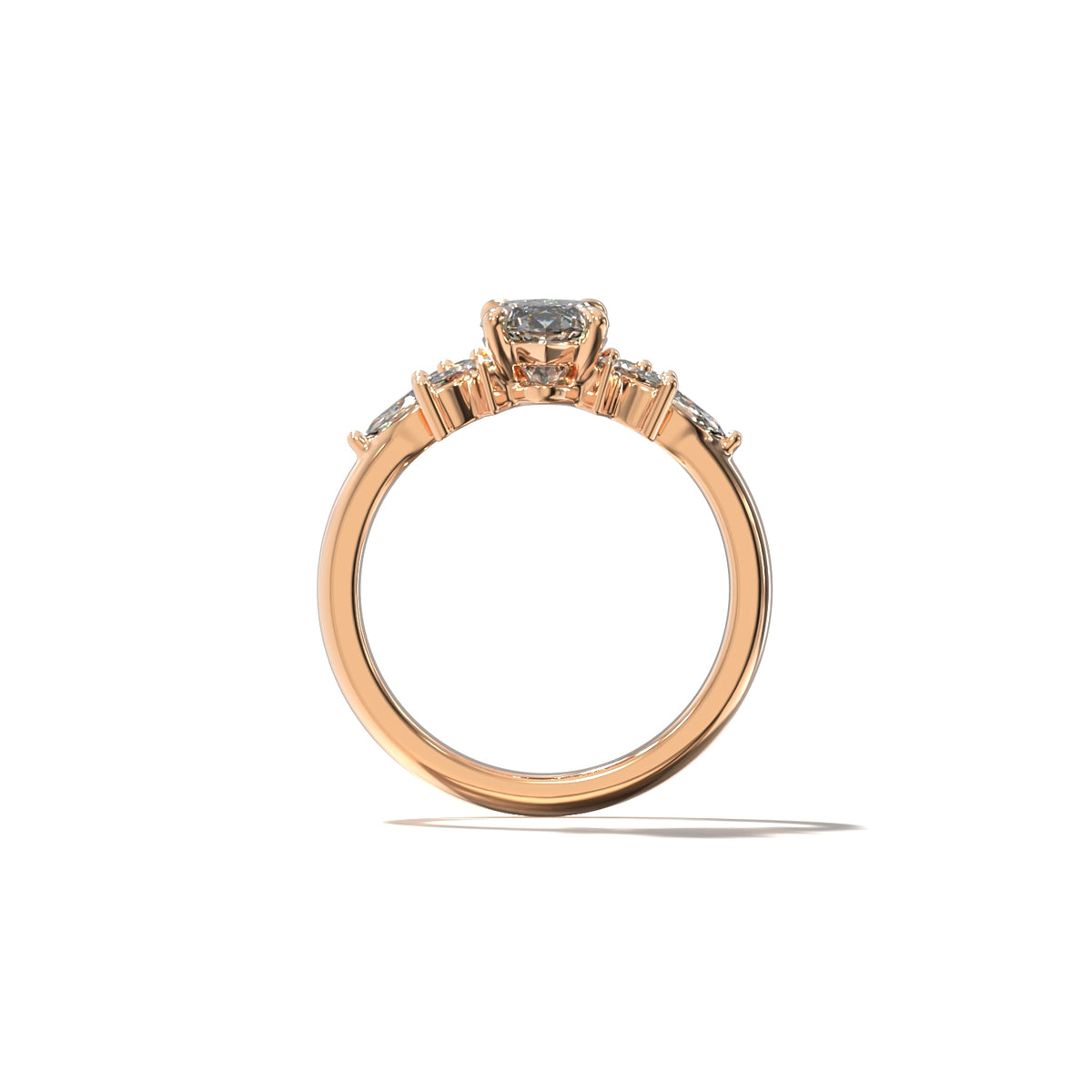 MARQUISE FLORAL CLUSTER