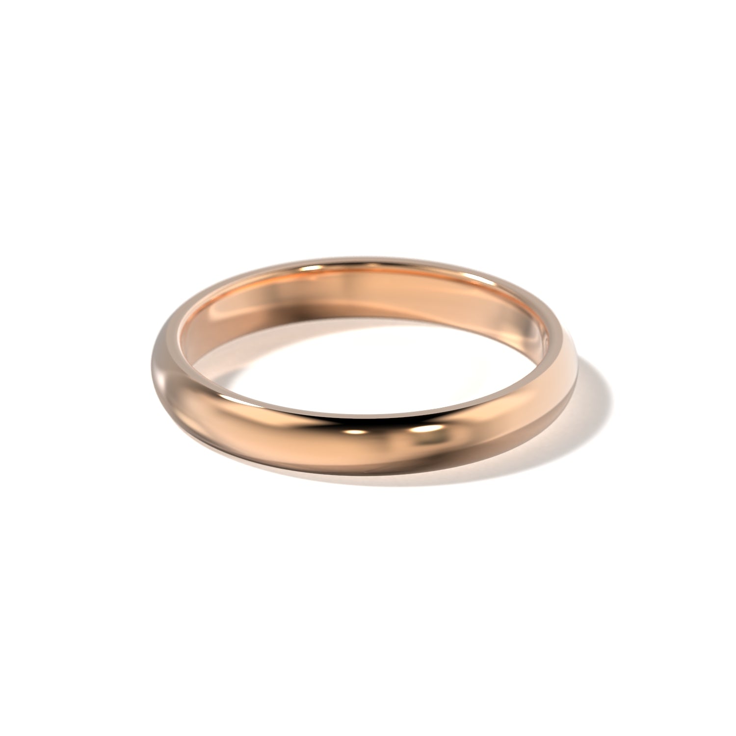 HER CLASSIC WEDDING BAND - 3MM