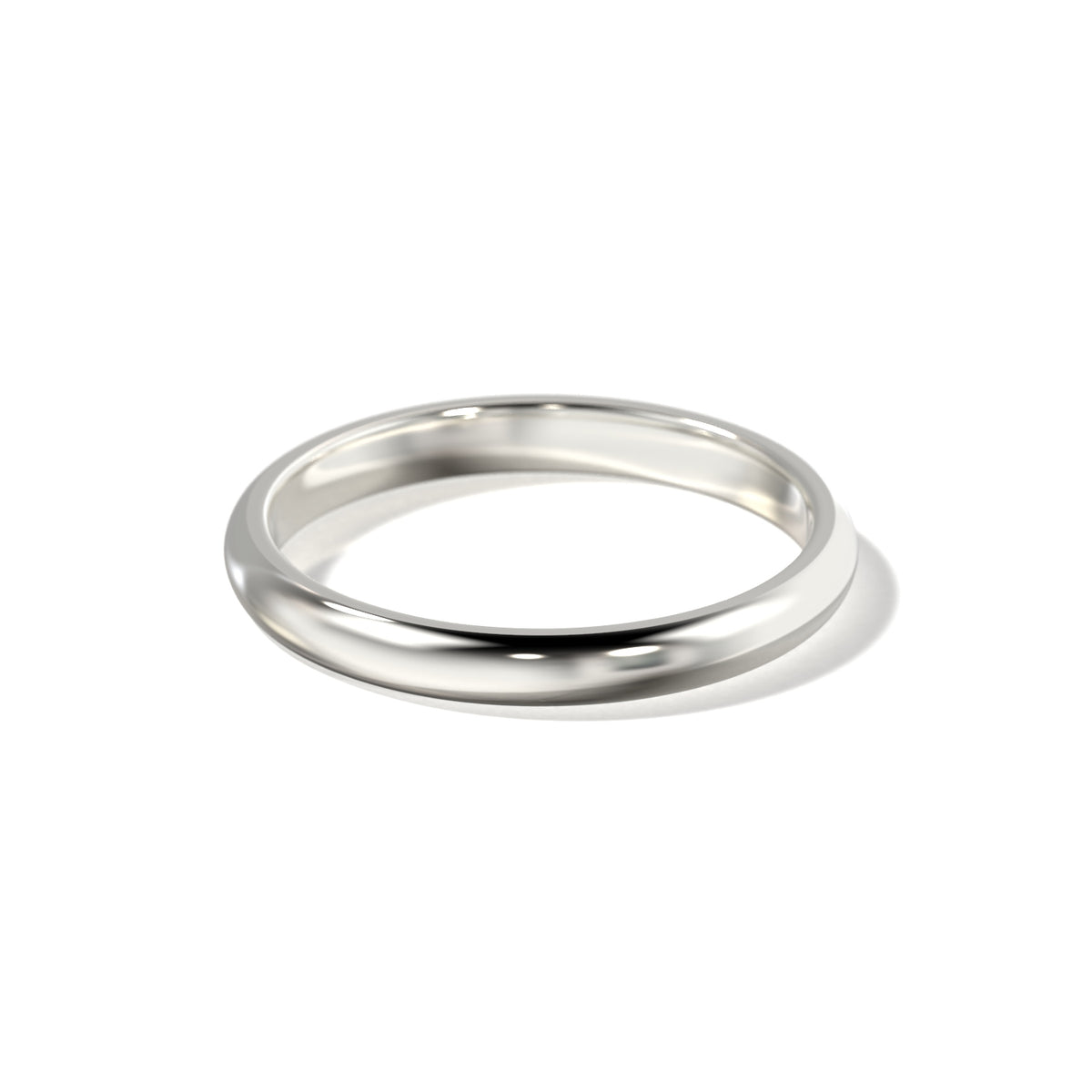 HER CLASSIC WEDDING BAND - 2.5MM