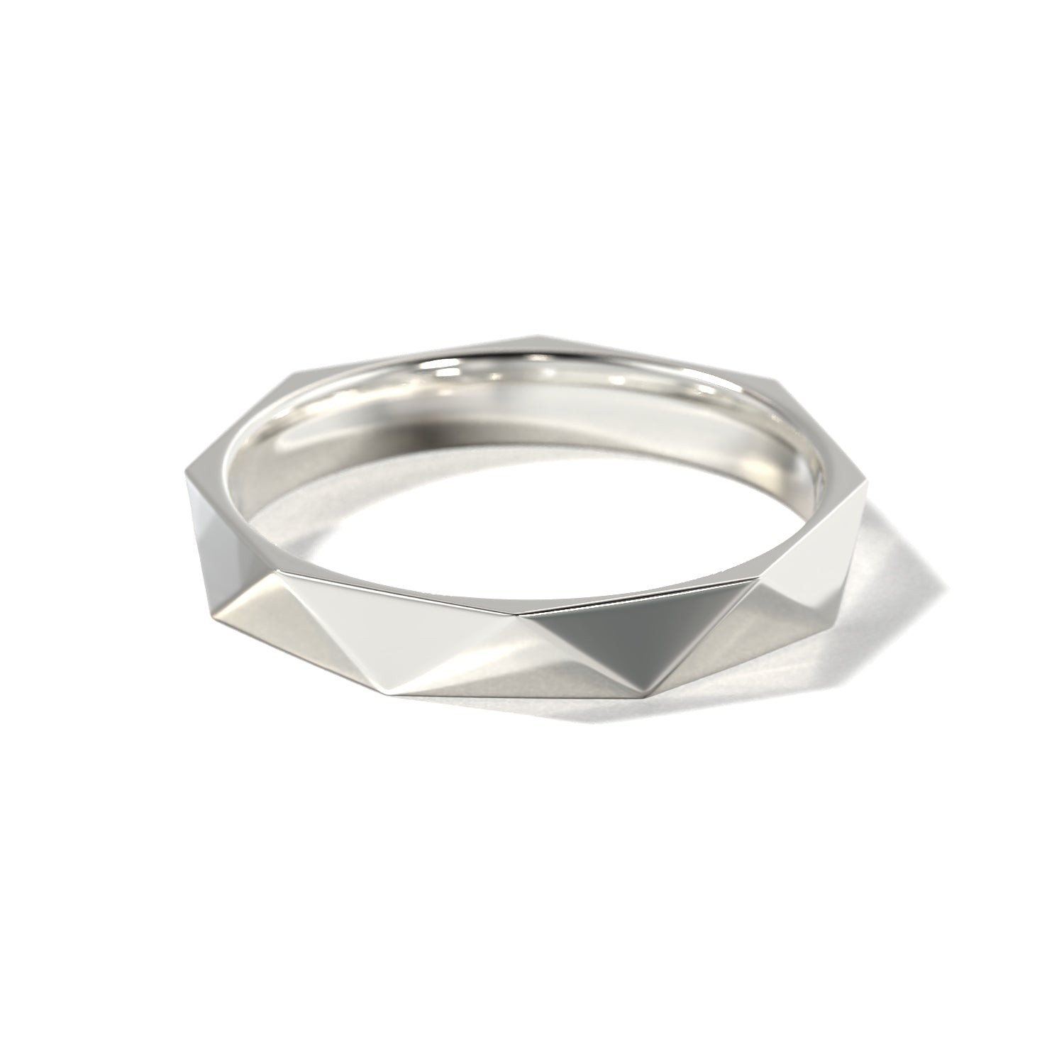 HIS SCULPTED WEDDING BAND