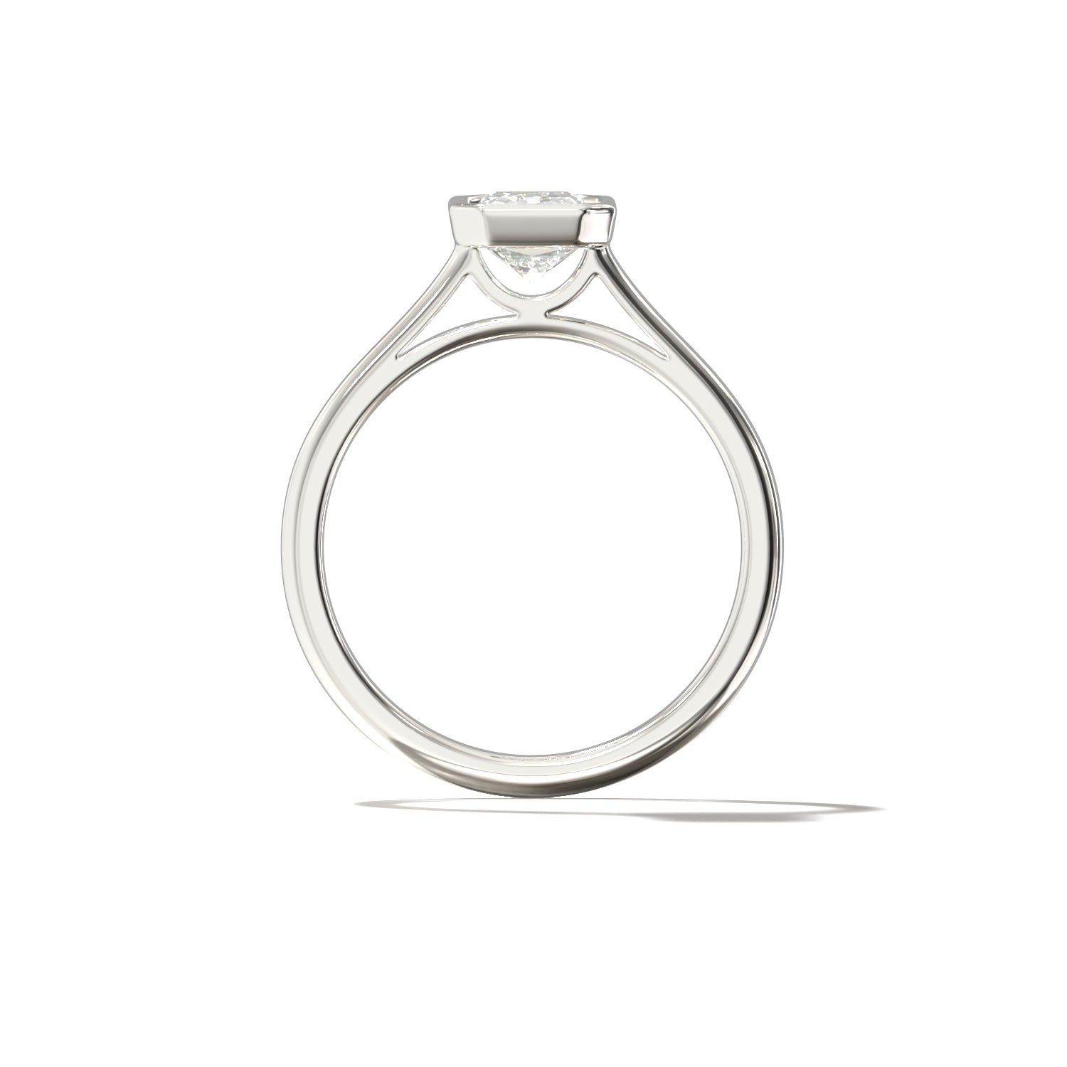RADIANT BEZEL SOLITAIRE