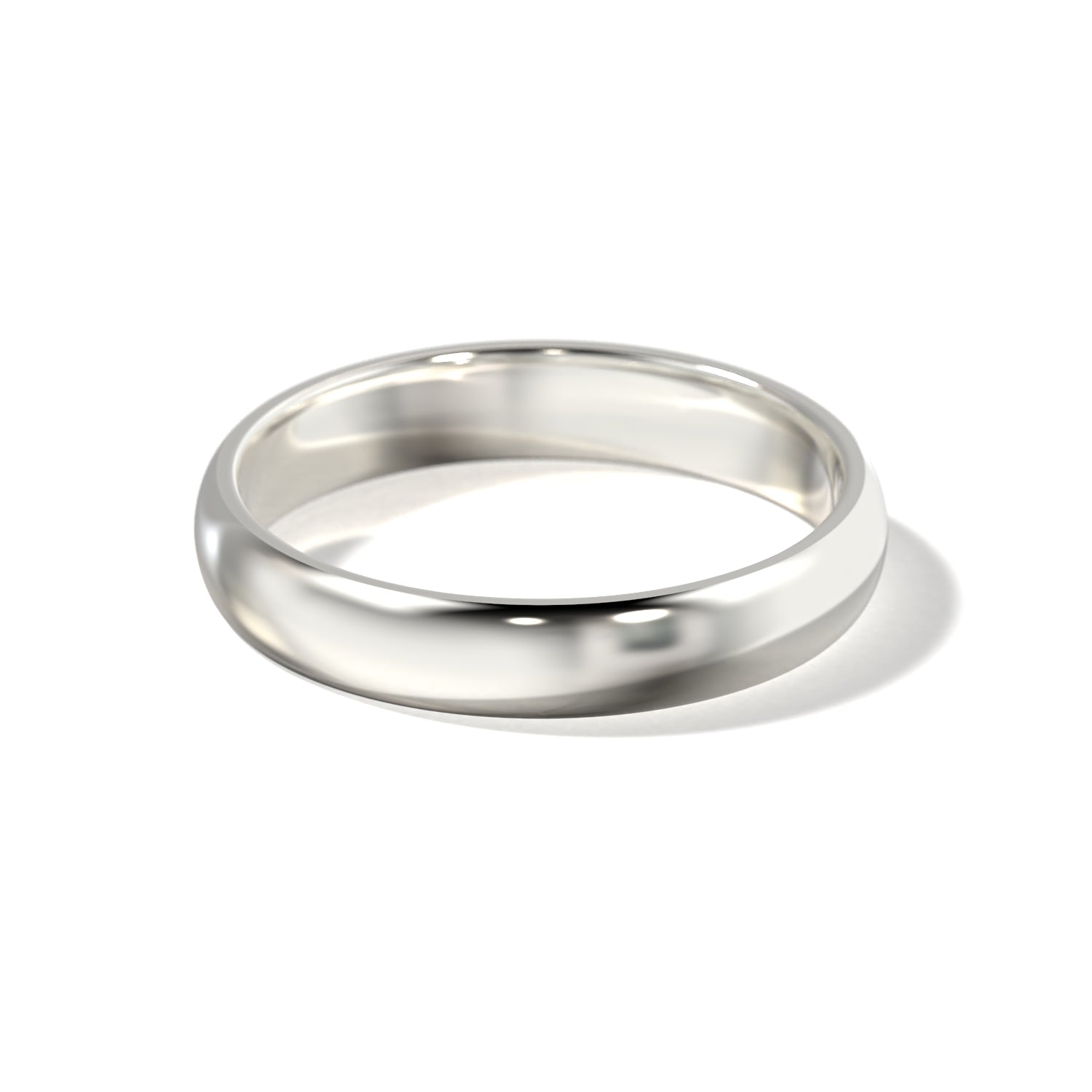 HIS CLASSIC WEDDING BAND - 4MM