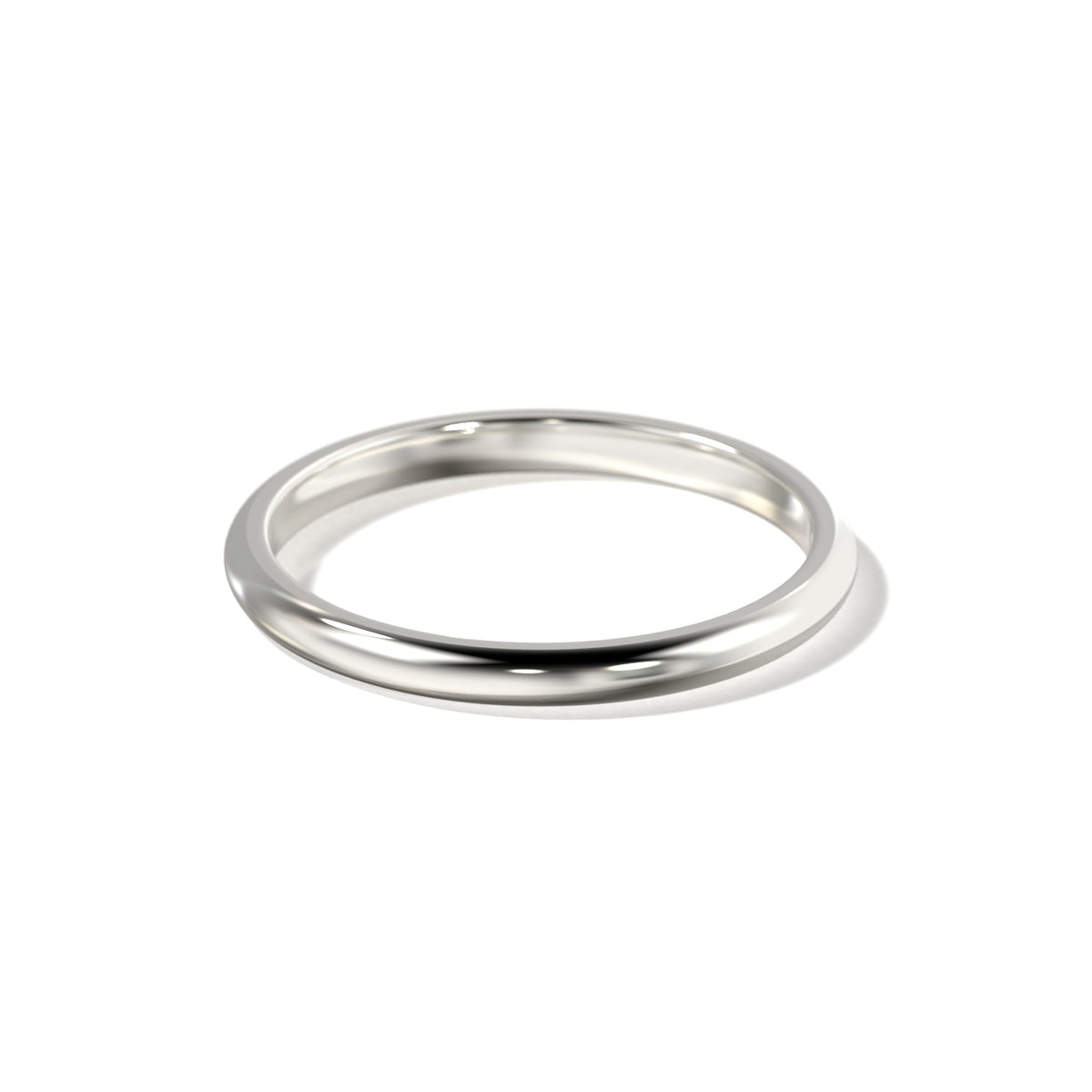 HER CLASSIC WEDDING BAND - 2MM