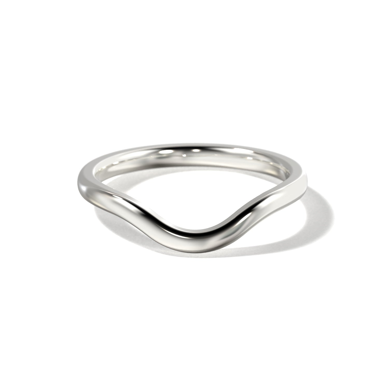 HER CONTOUR WEDDING BAND