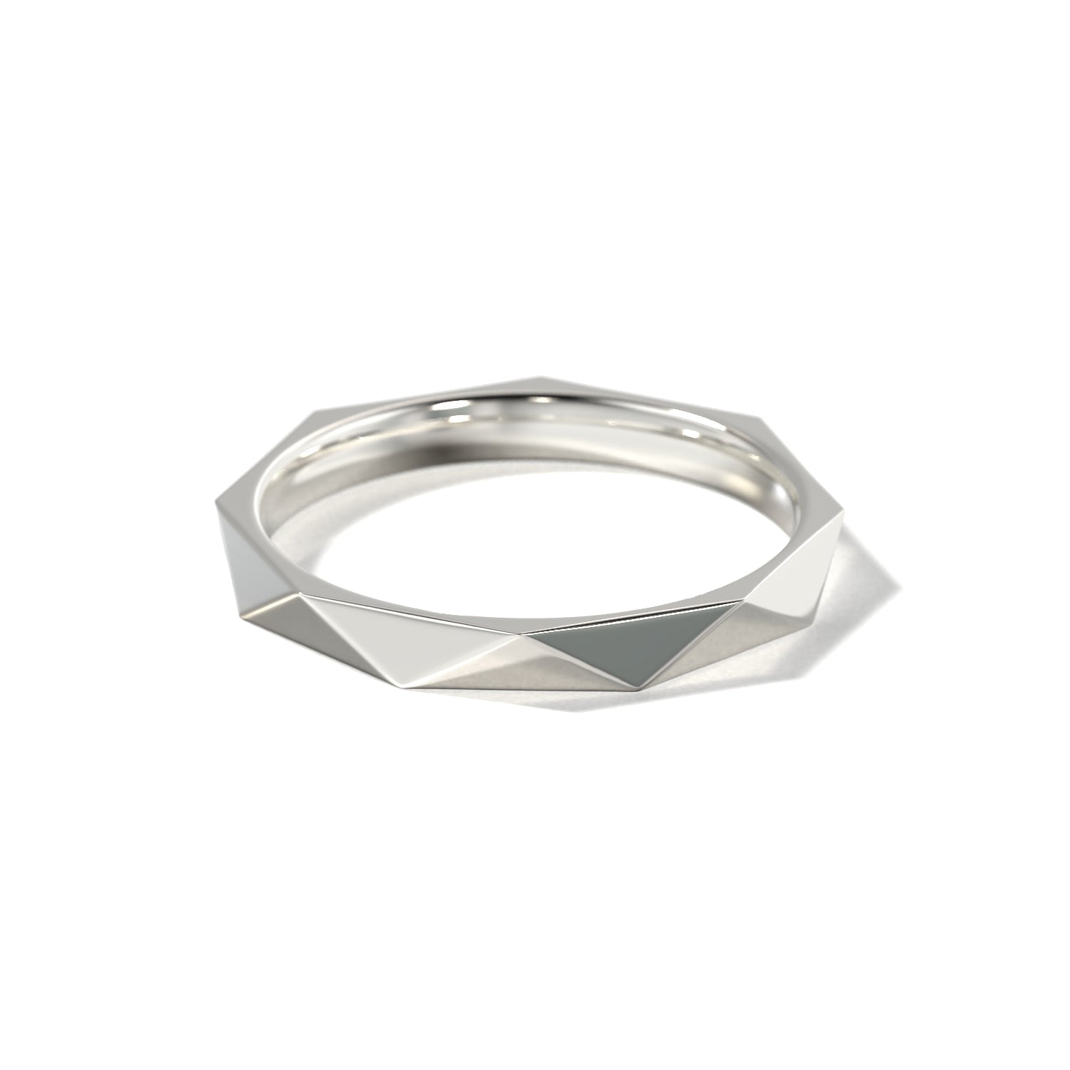 HER SCULPTED WEDDING BAND