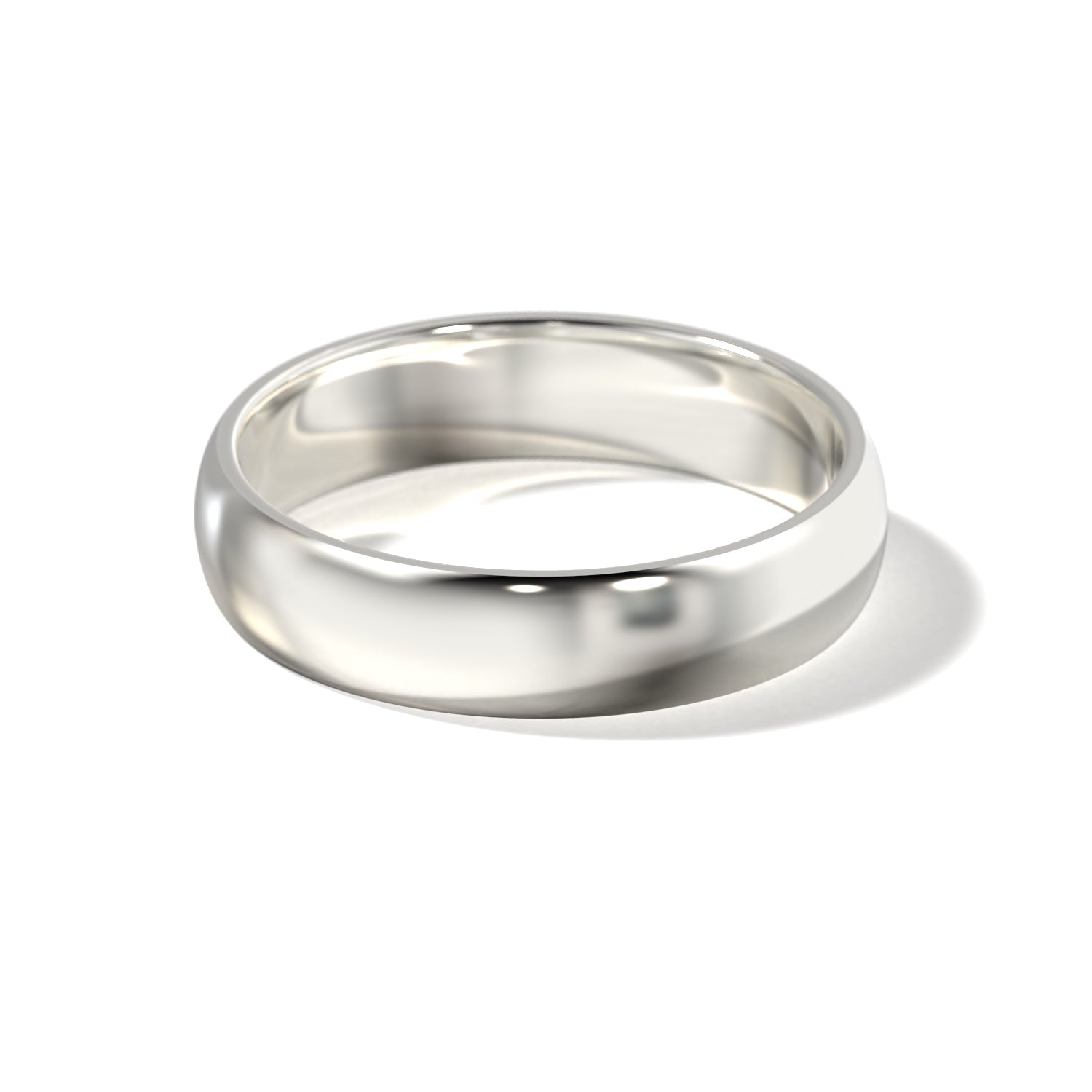 HIS CLASSIC WEDDING BAND - 5MM