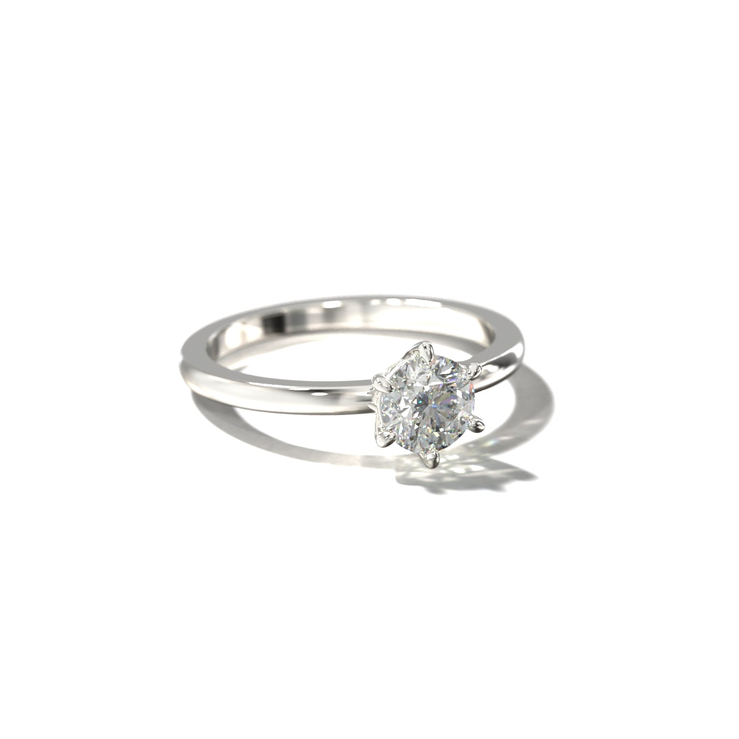 The Timeless Solitaire | Forlovelsesring med lab grown diamant | Skarv
