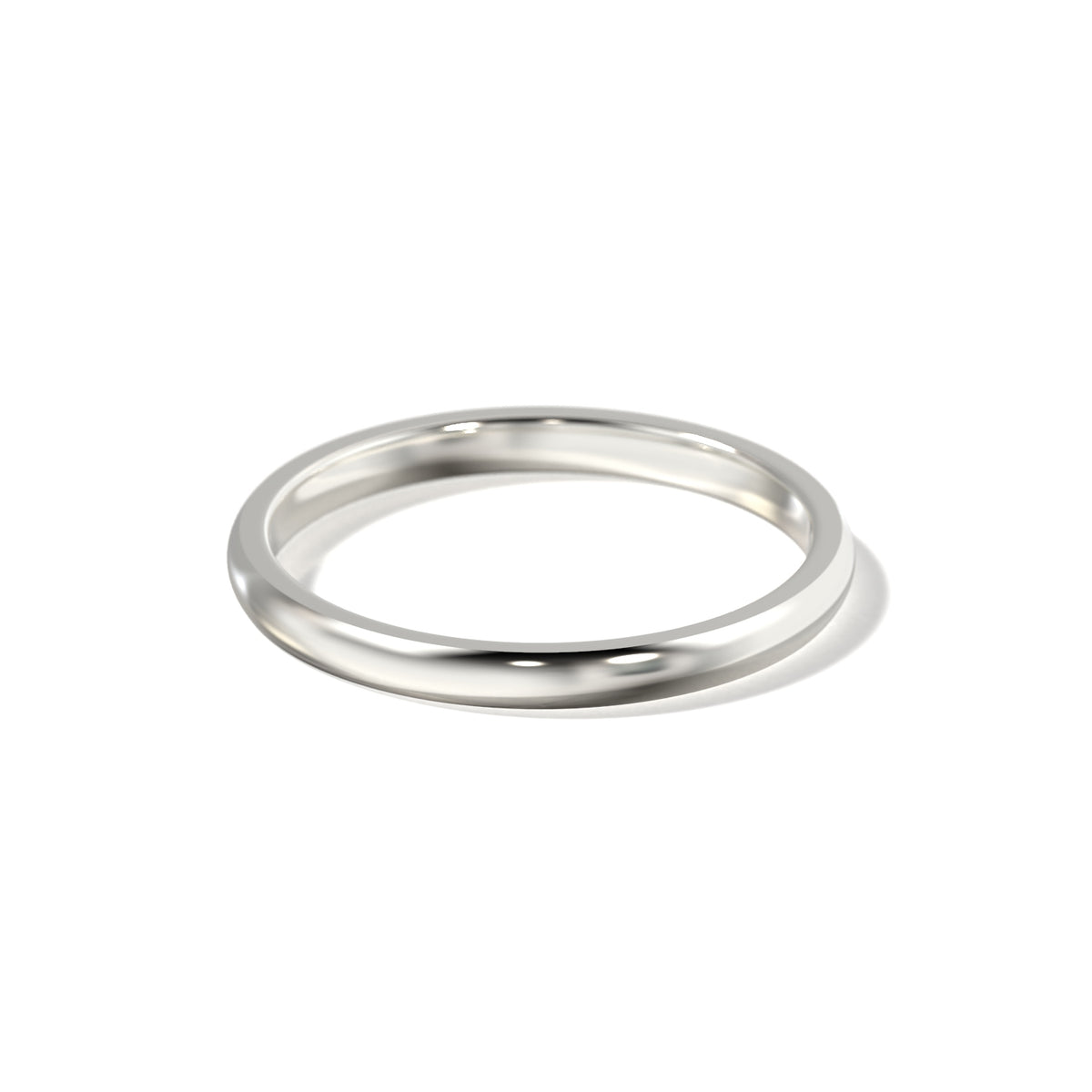 HER SIGNATURE WEDDING BAND - 2MM