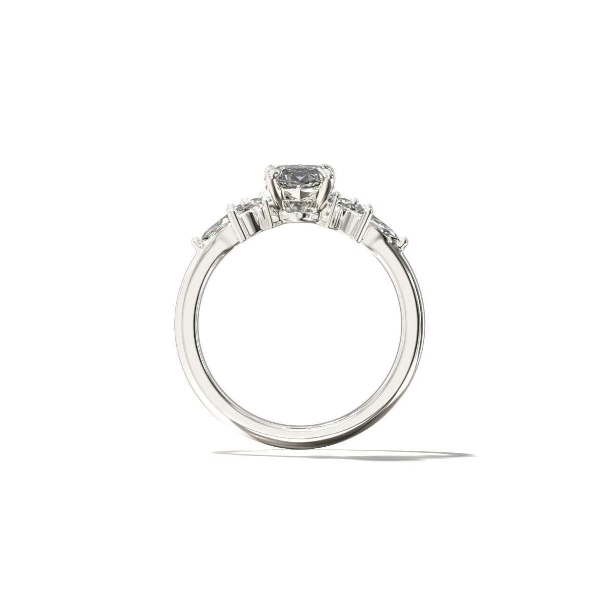 MARQUISE FLORAL CLUSTER