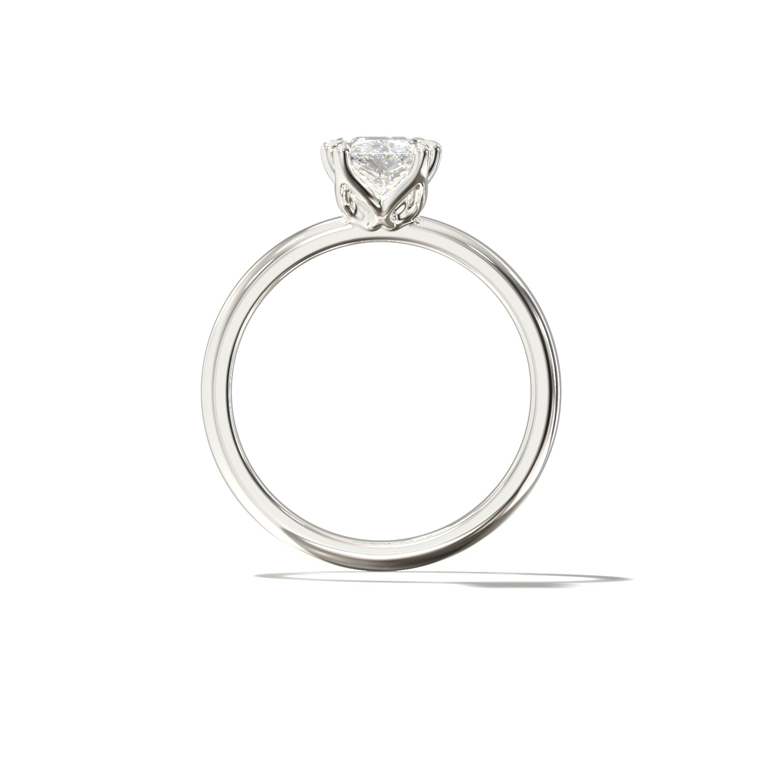 Radiant Tulip | Forlovelsesring med lab grown diamant | Skarv