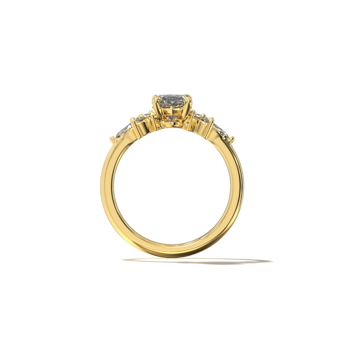 MARQUISE FLORAL CLUSTER