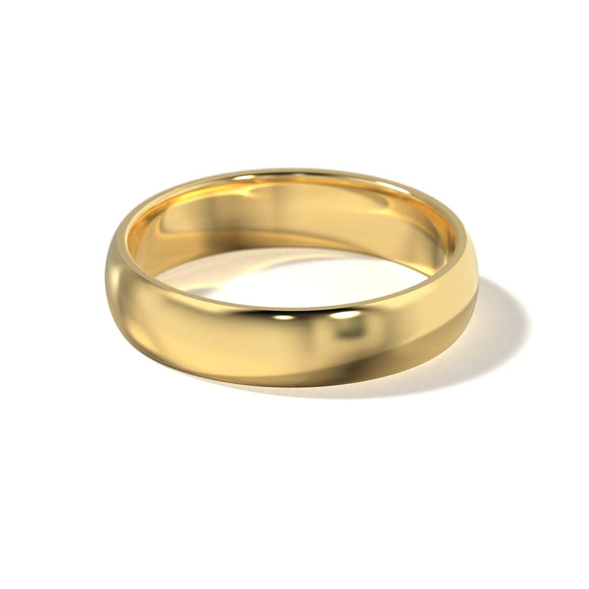 HIS CLASSIC WEDDING BAND - 5MM