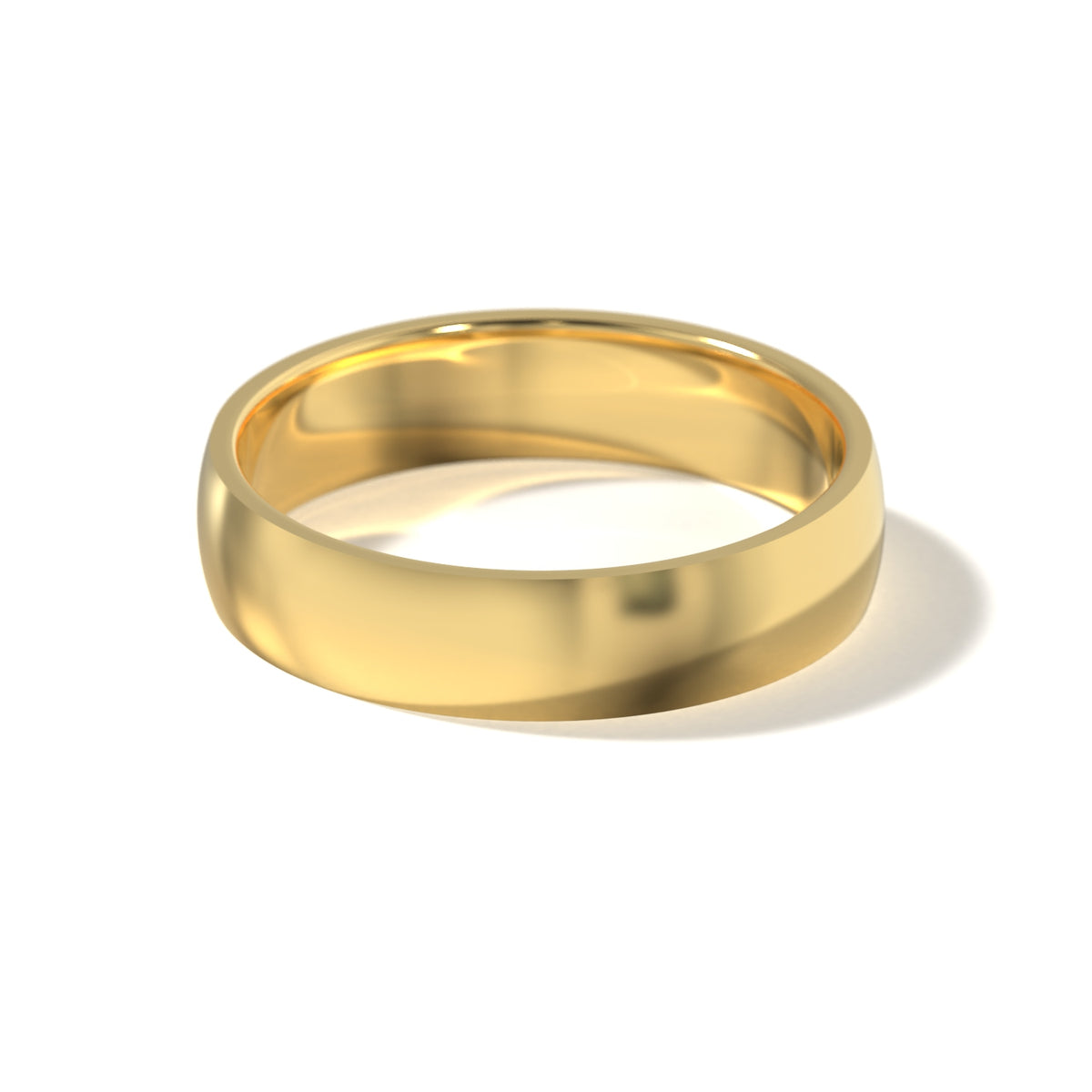 HIS SIGNATURE WEDDING BAND - 5MM