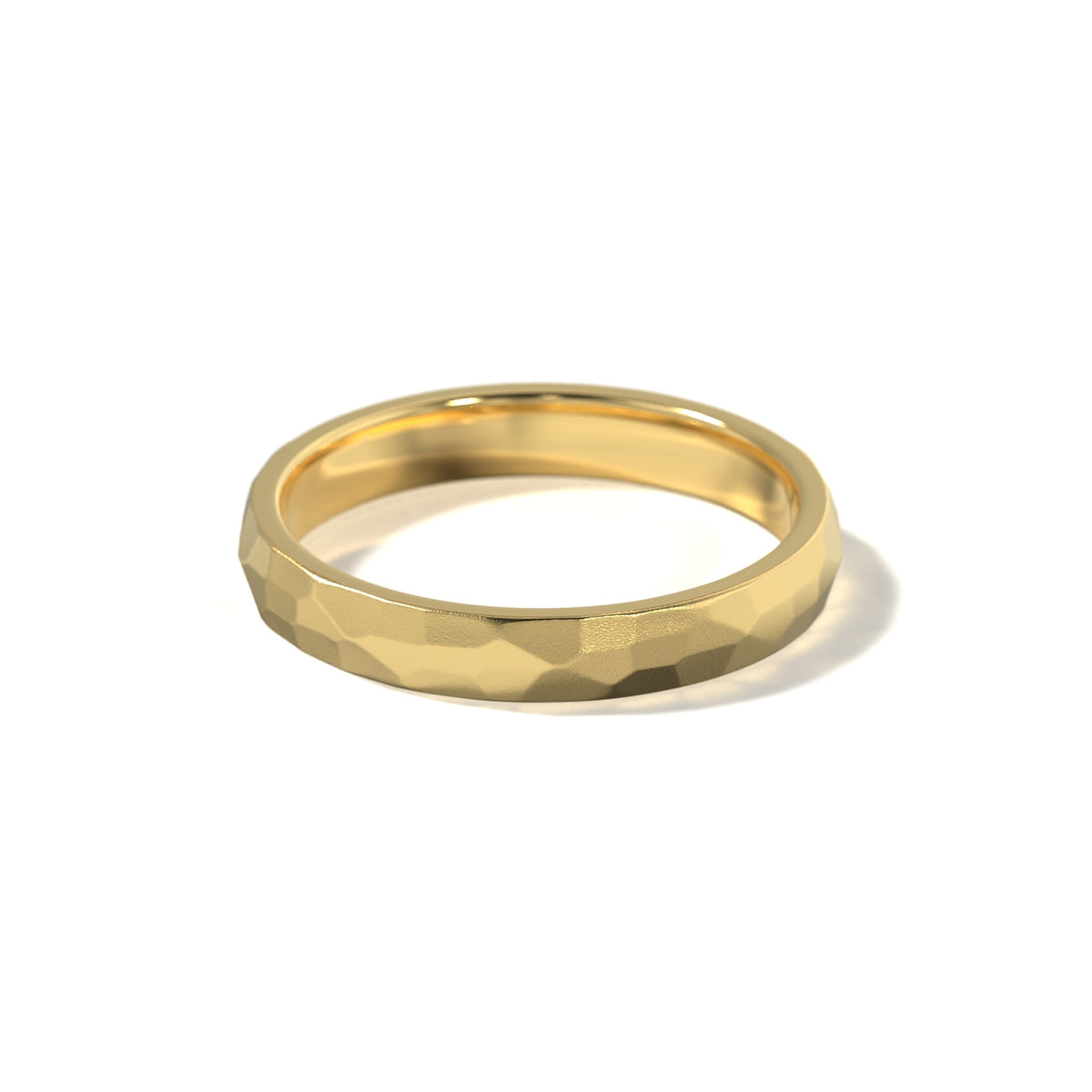 HER HAMMERED WEDDING BAND
