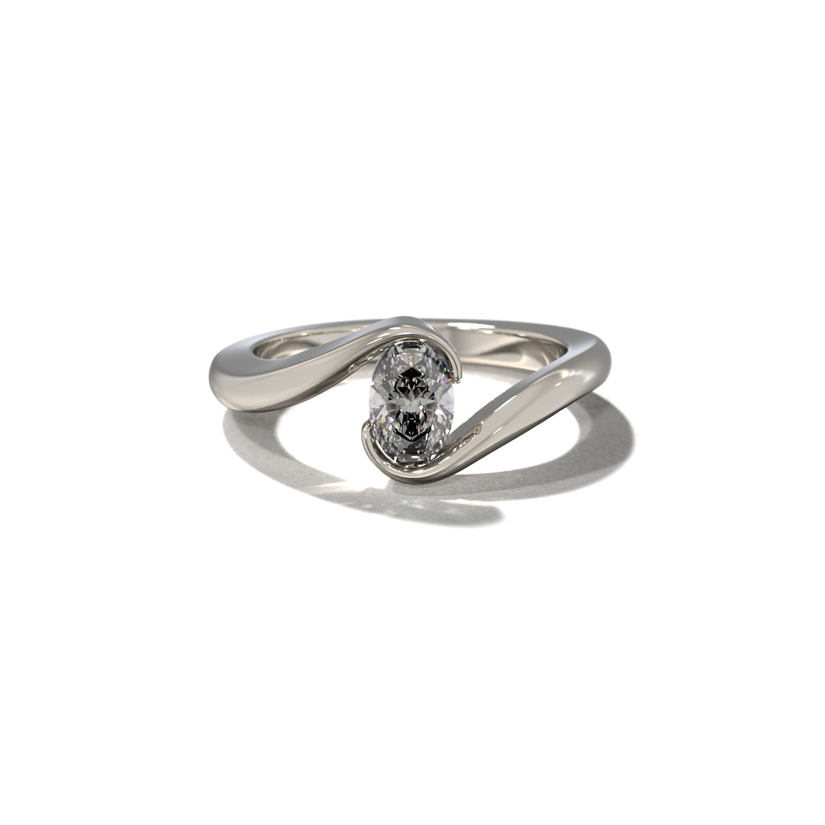 OVAL BYPASS SOLITAIRE