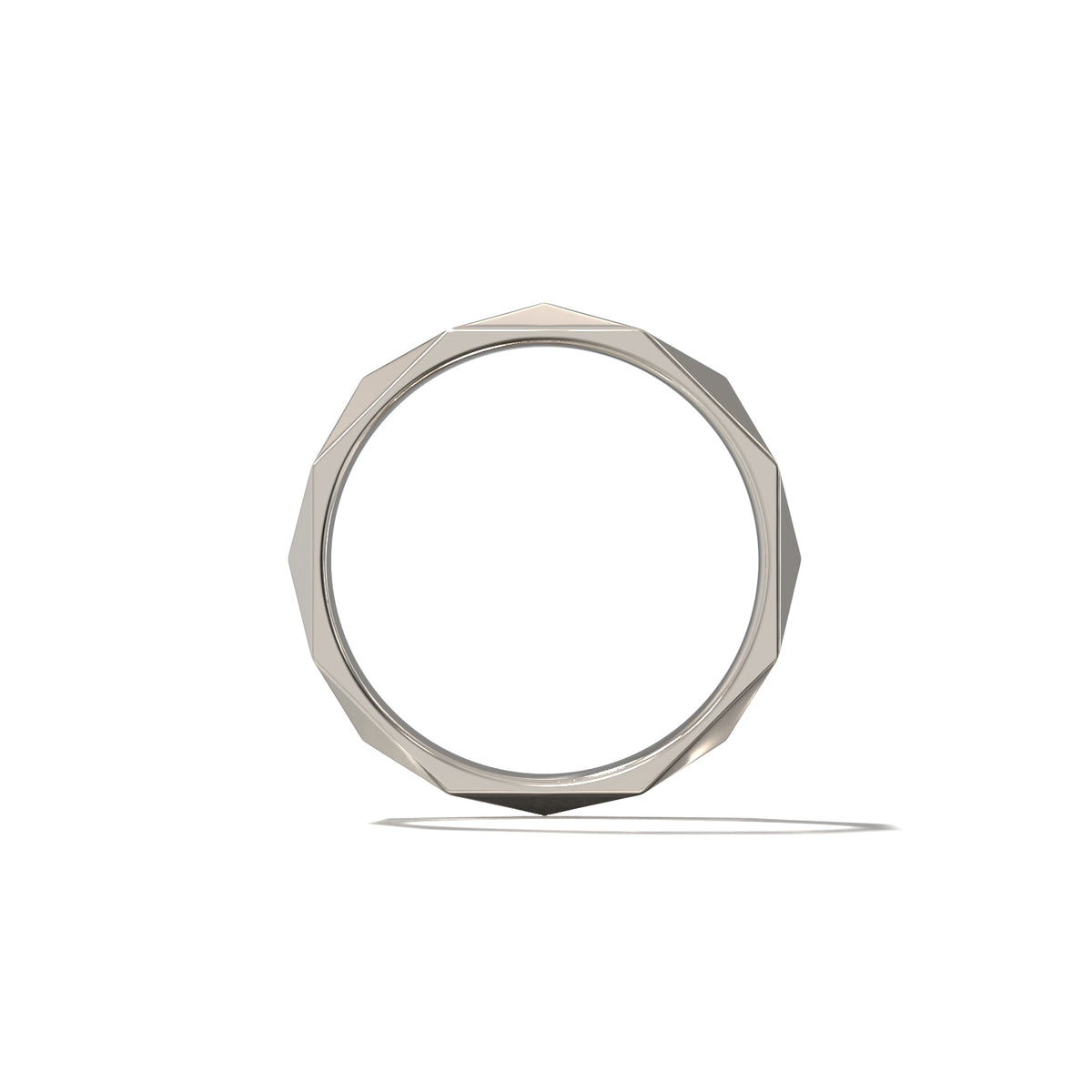HER SCULPTED WEDDING BAND