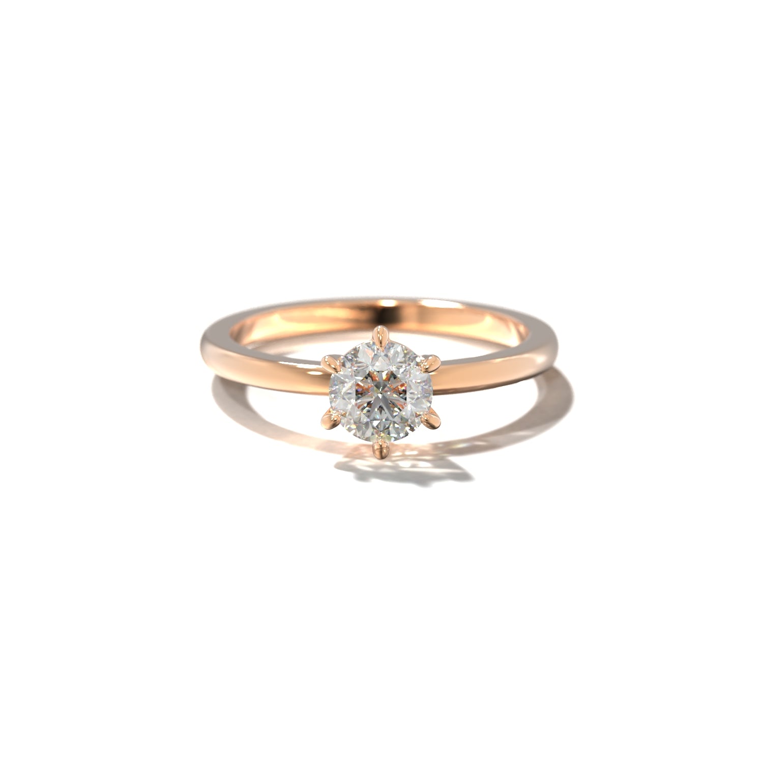 The Timeless Solitaire | Forlovelsesring med lab grown diamant | Skarv