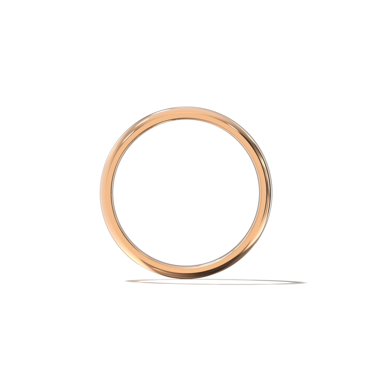 HER CLASSIC WEDDING BAND - 2MM