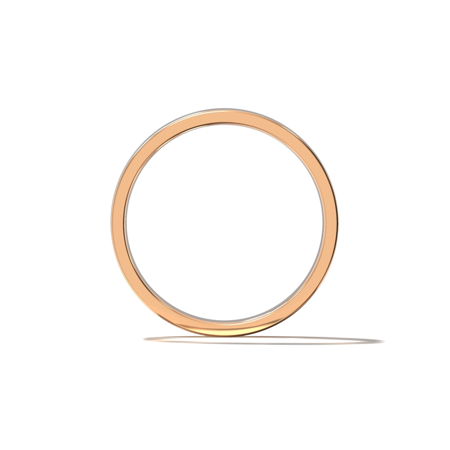 HIS CONTEMPORARY WEDDING BAND - 4MM
